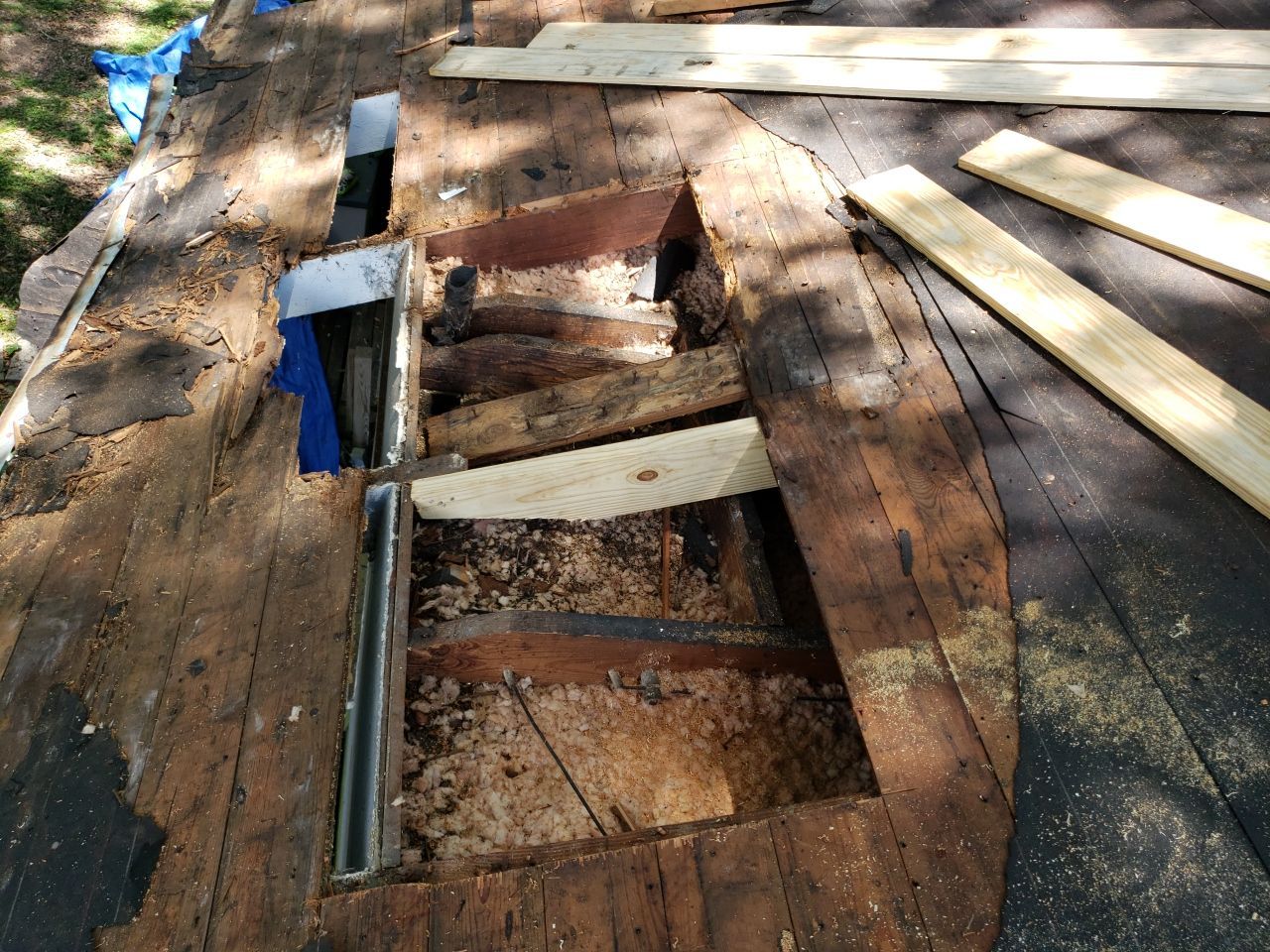 Residential Roofing Repair using Roof Replacement by American Roofing & Construction LLC