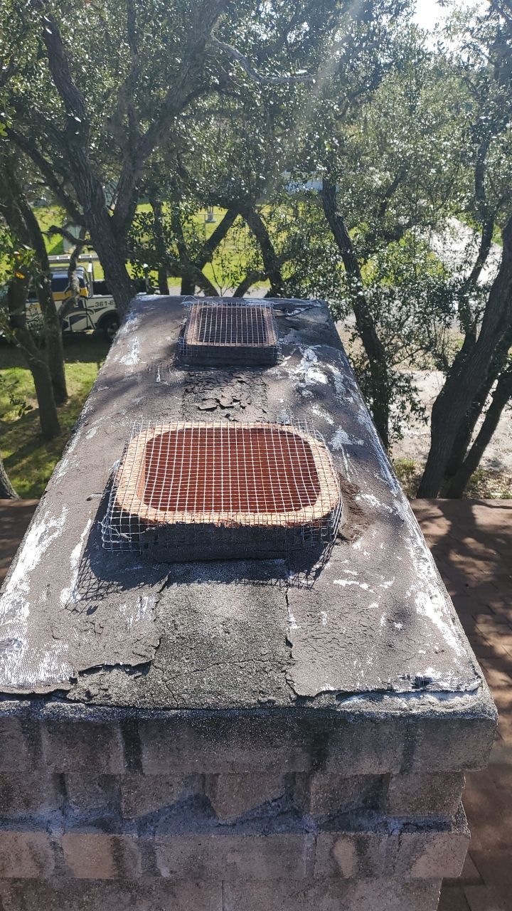 Spark Arrestors Replacement on Duplex by Lighthouse Roofing