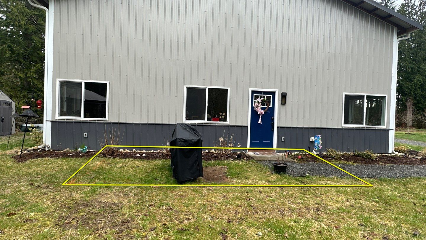 Jamie | Stamped Finish Patio, Concrete Project by Jireh Asphalt & Concrete Inc 