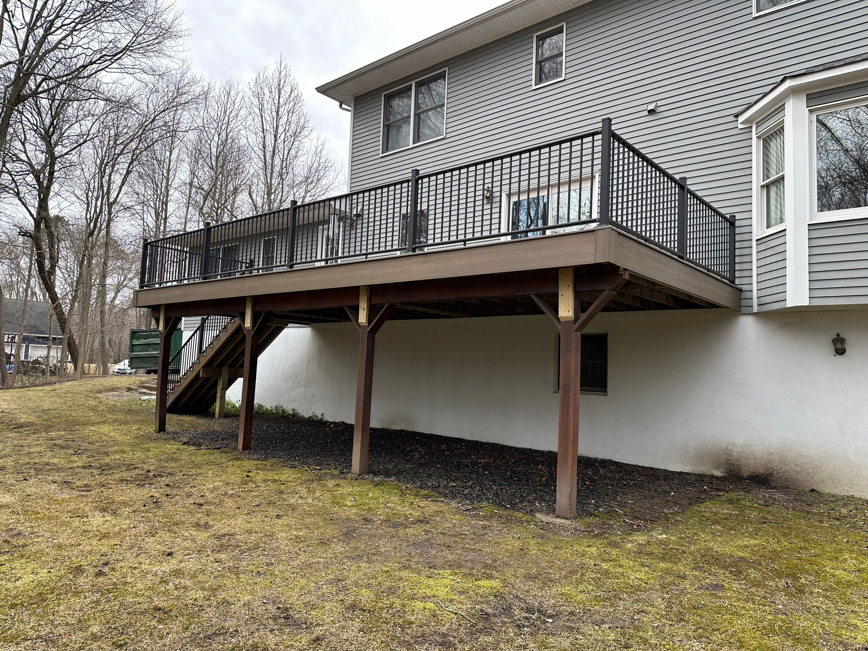 Deck Resurface in wall nj by deck guardian