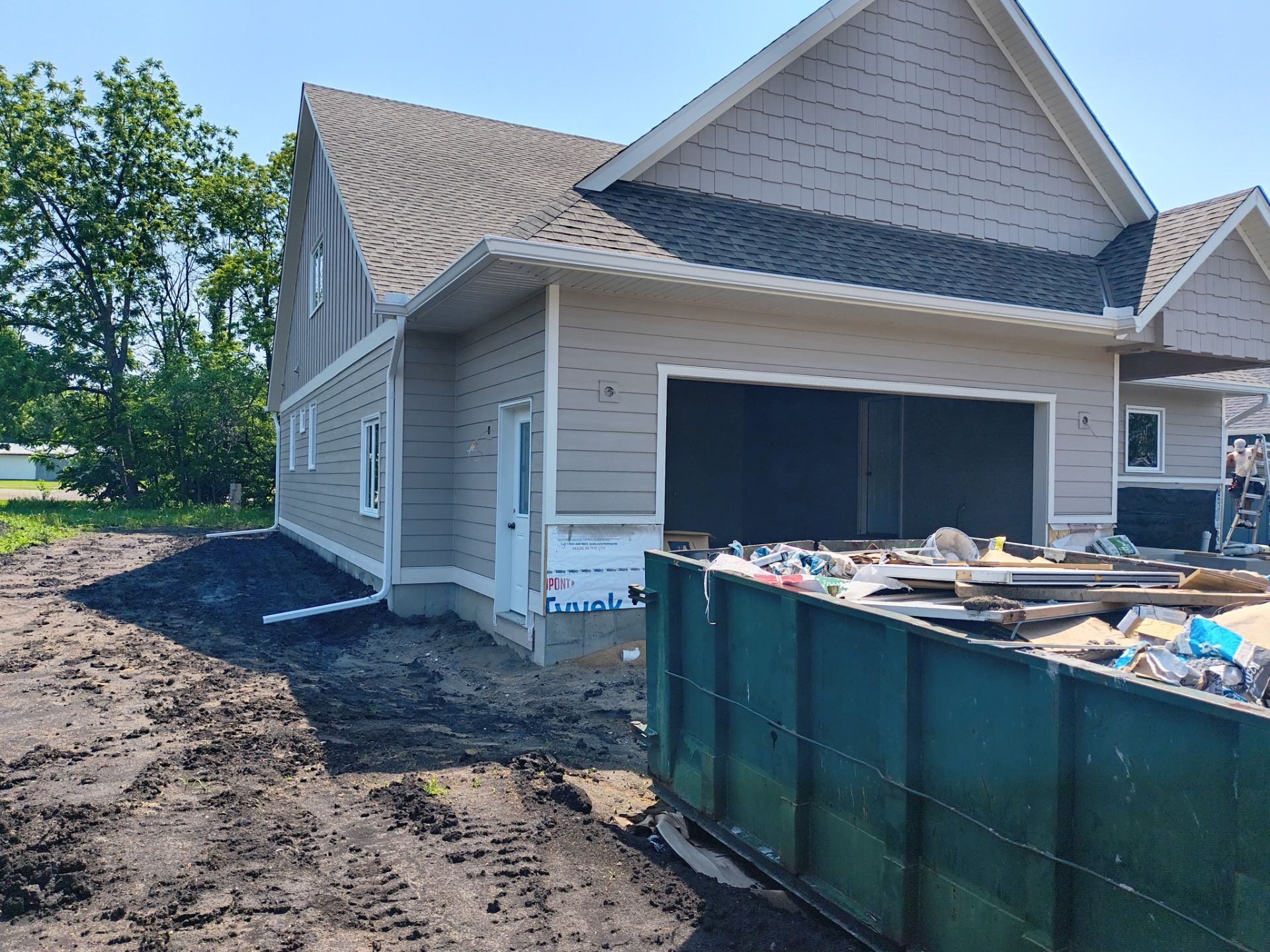 New Construction | New Seamless Gutters by Next Level Seamless Gutters / Exteriors Inc.