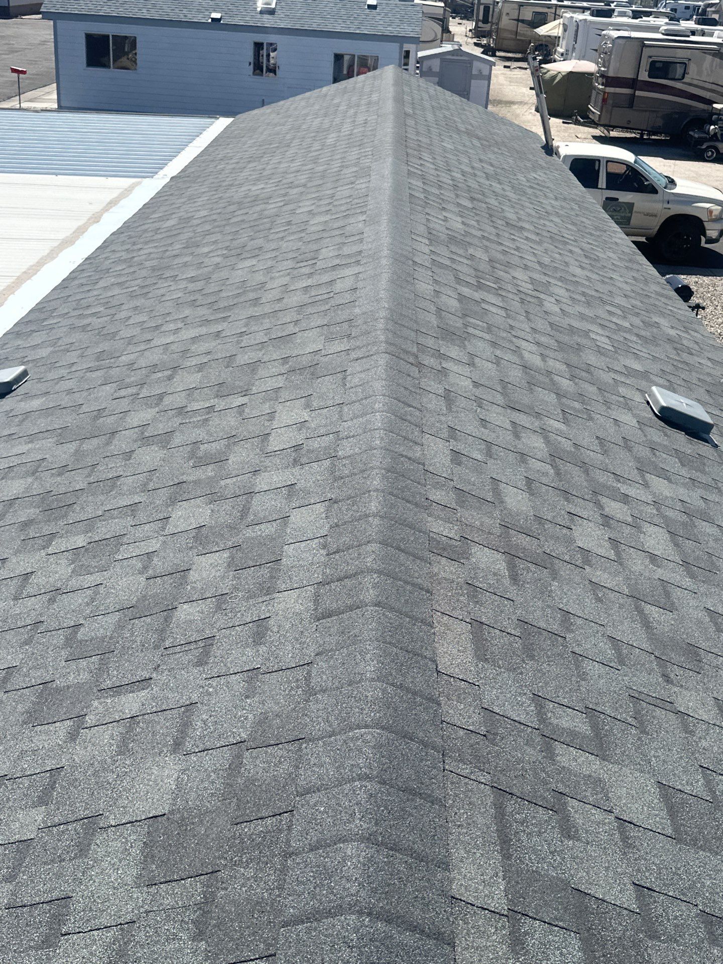 Pewter Gray Shingles by Reimagine Roofing