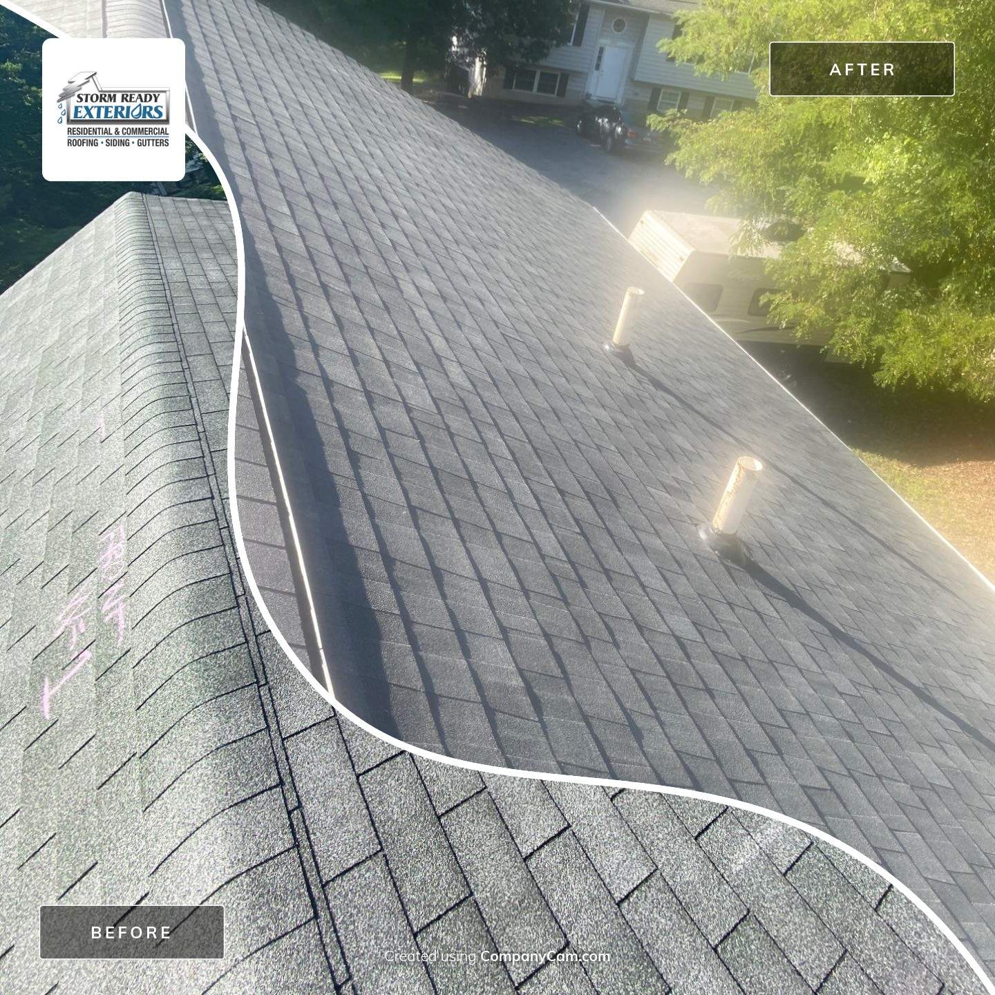 New Roof Install using Tamko Titan- Rustic Black in Dunkirk, MD  by Storm Ready Exteriors