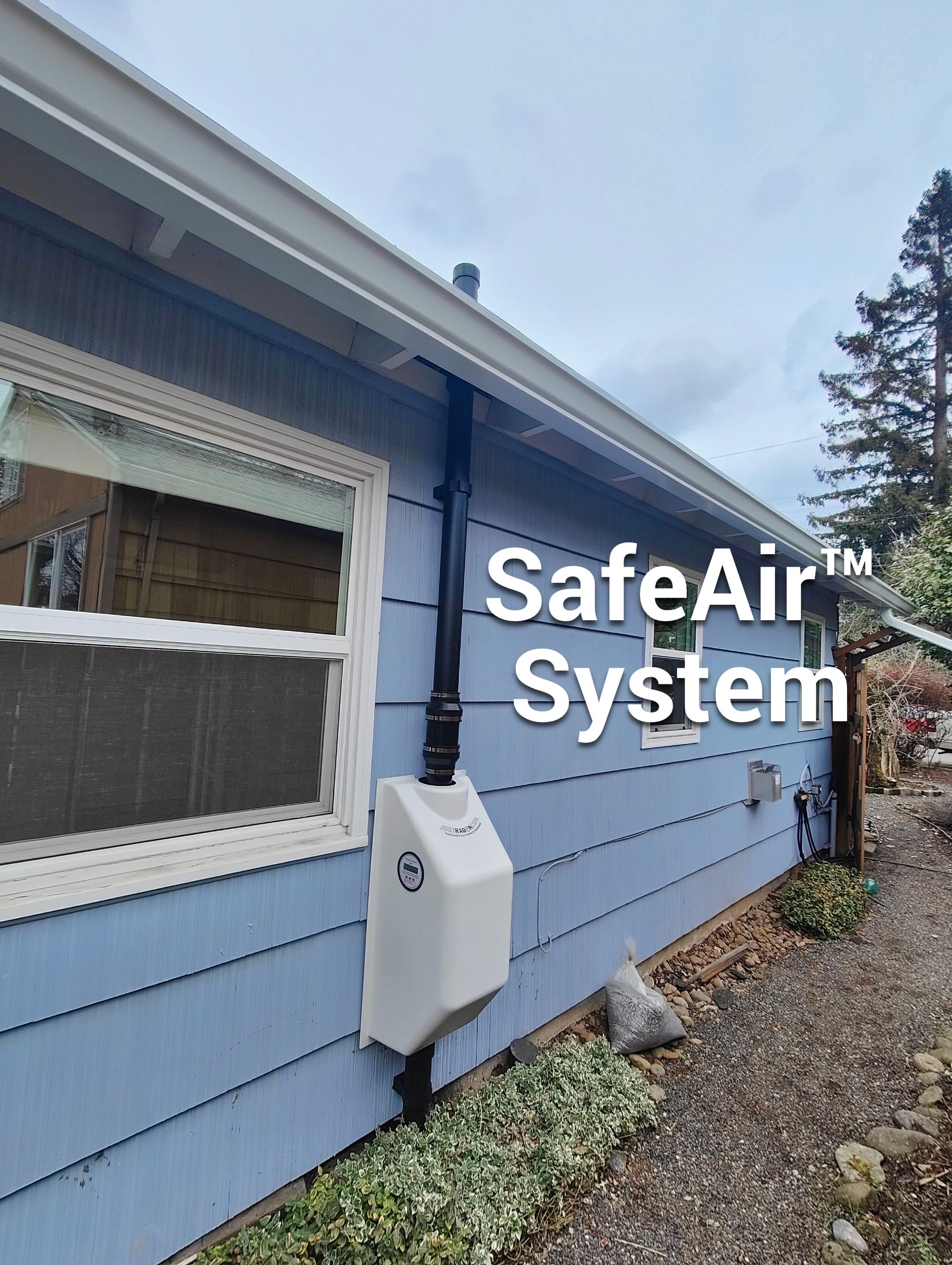 SafeAir™ System with RadonWell™ by JustRadon.Com