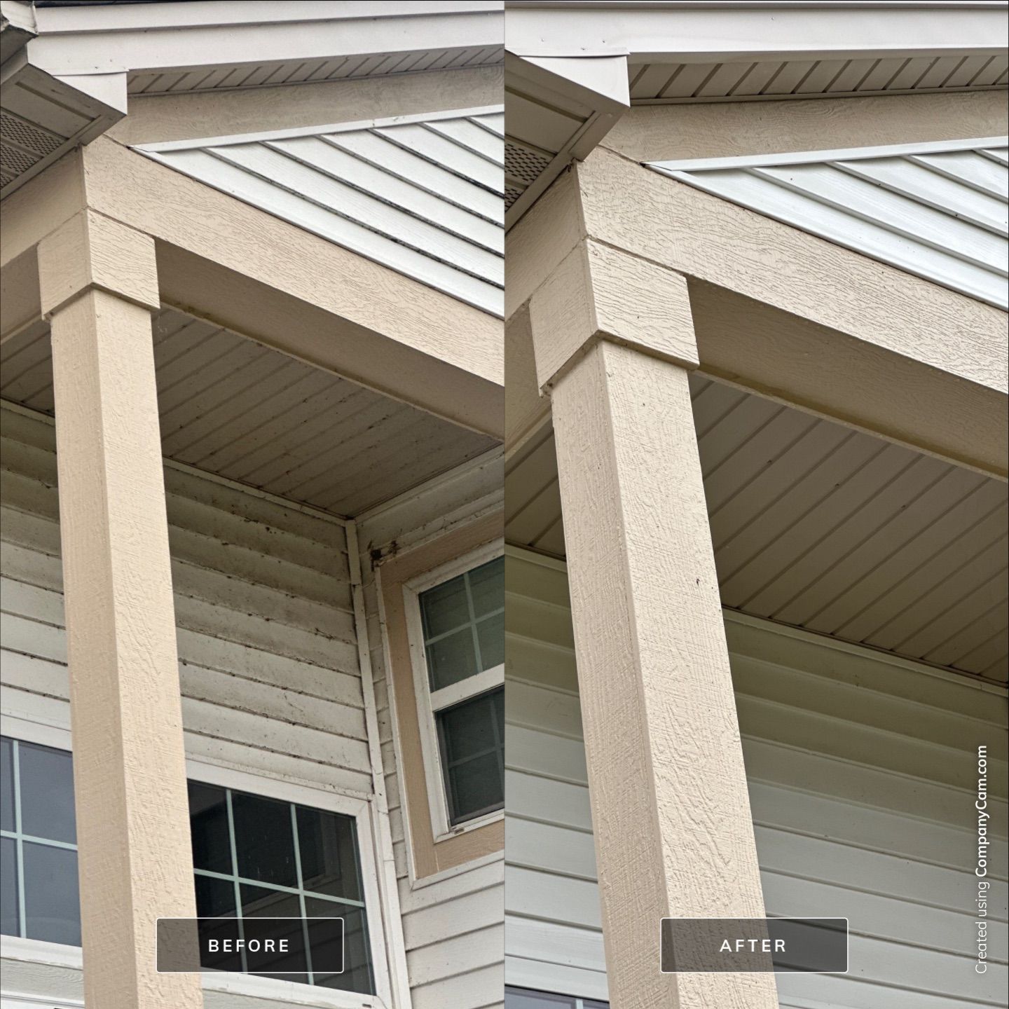 Project in Wonder Lake by Simmons Power & Soft Washing