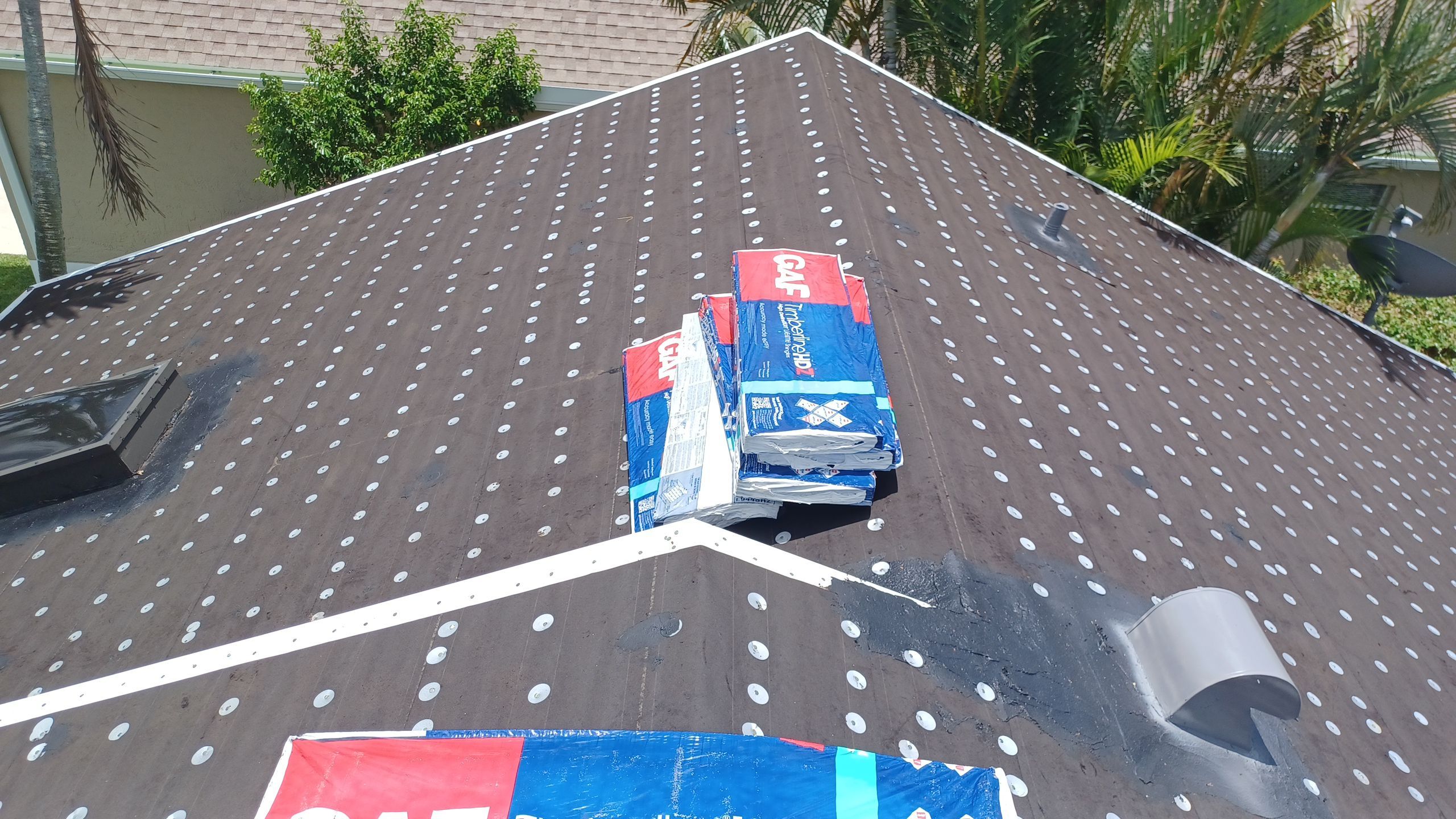 Residential Roofing Installation using GAF by BLUES BROTHERS ROOFING