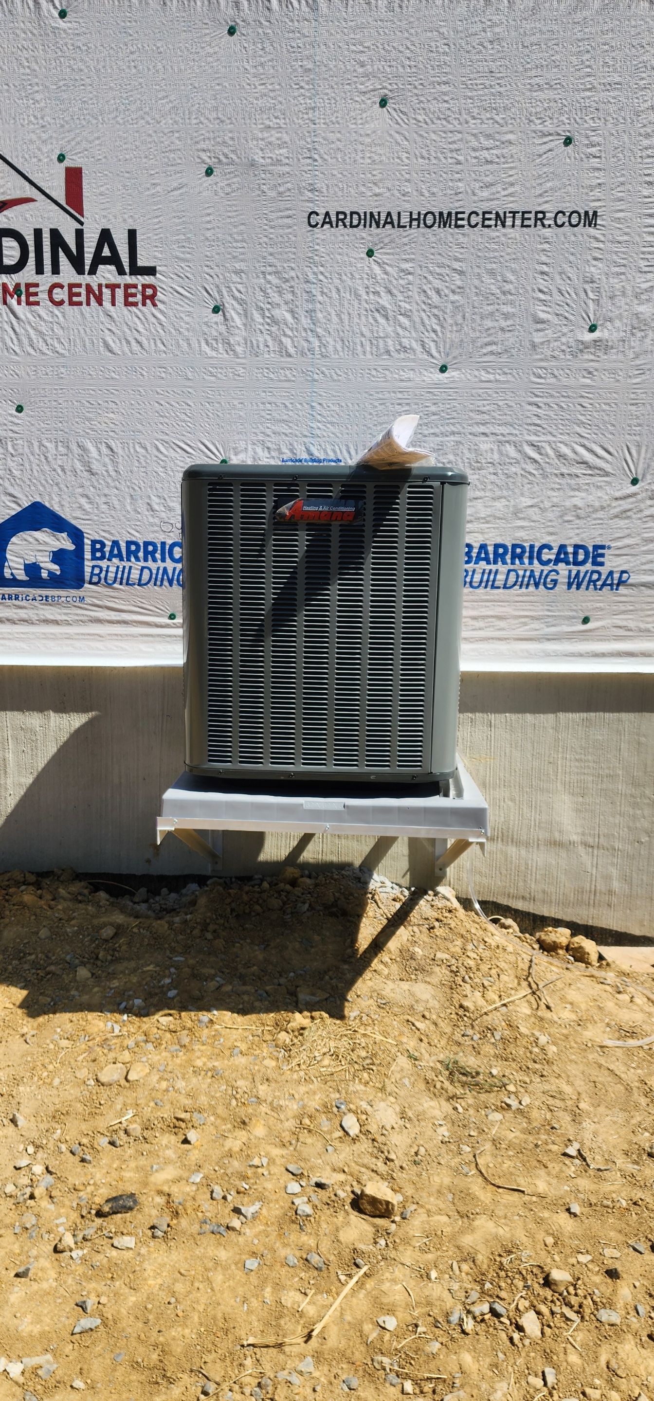 HVAC install for new construction by Elemental Heating and air conditioning LLC