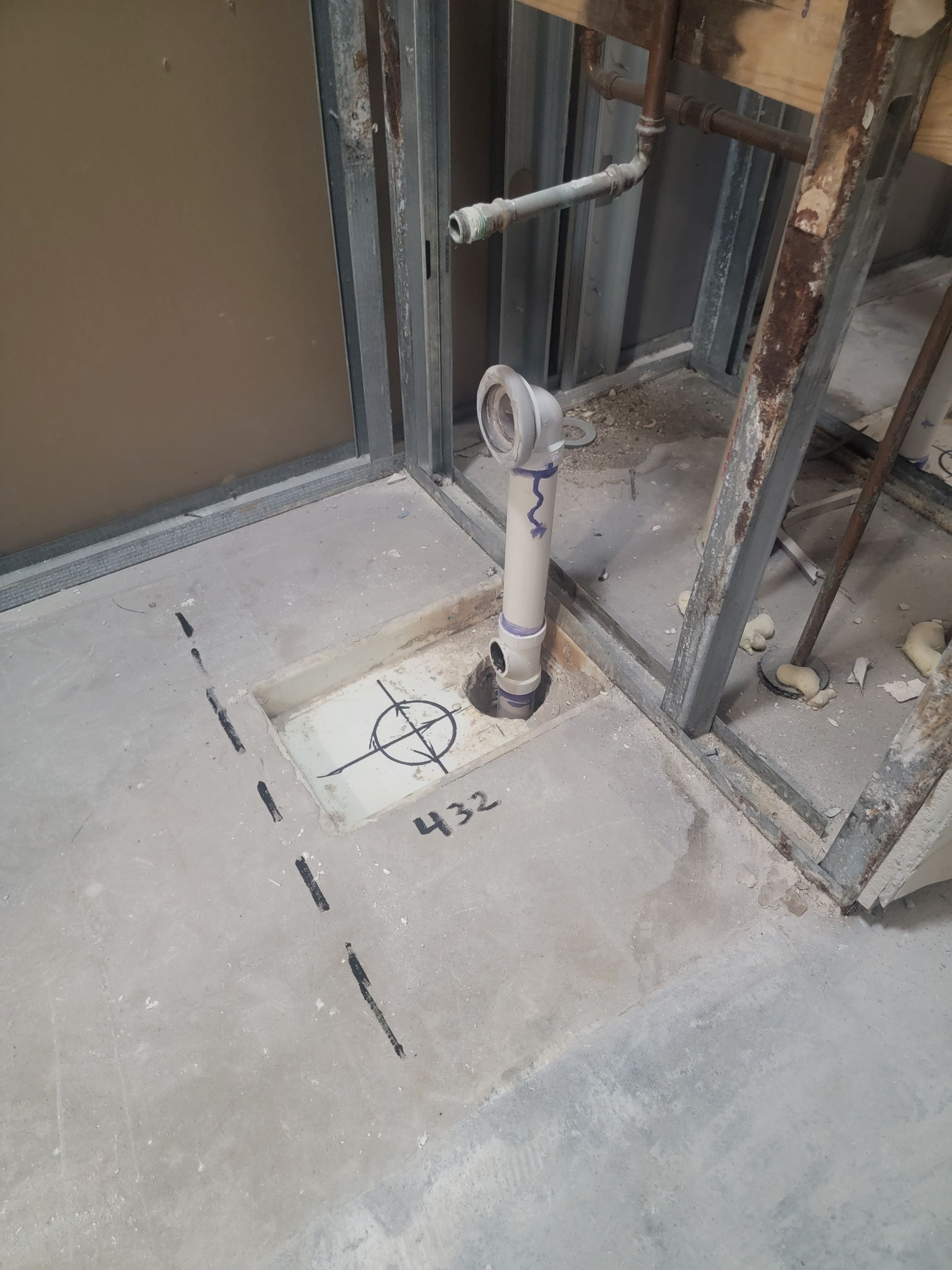 Concrete Scan for Plumbing Work by Alsip Locating Service, LLC
