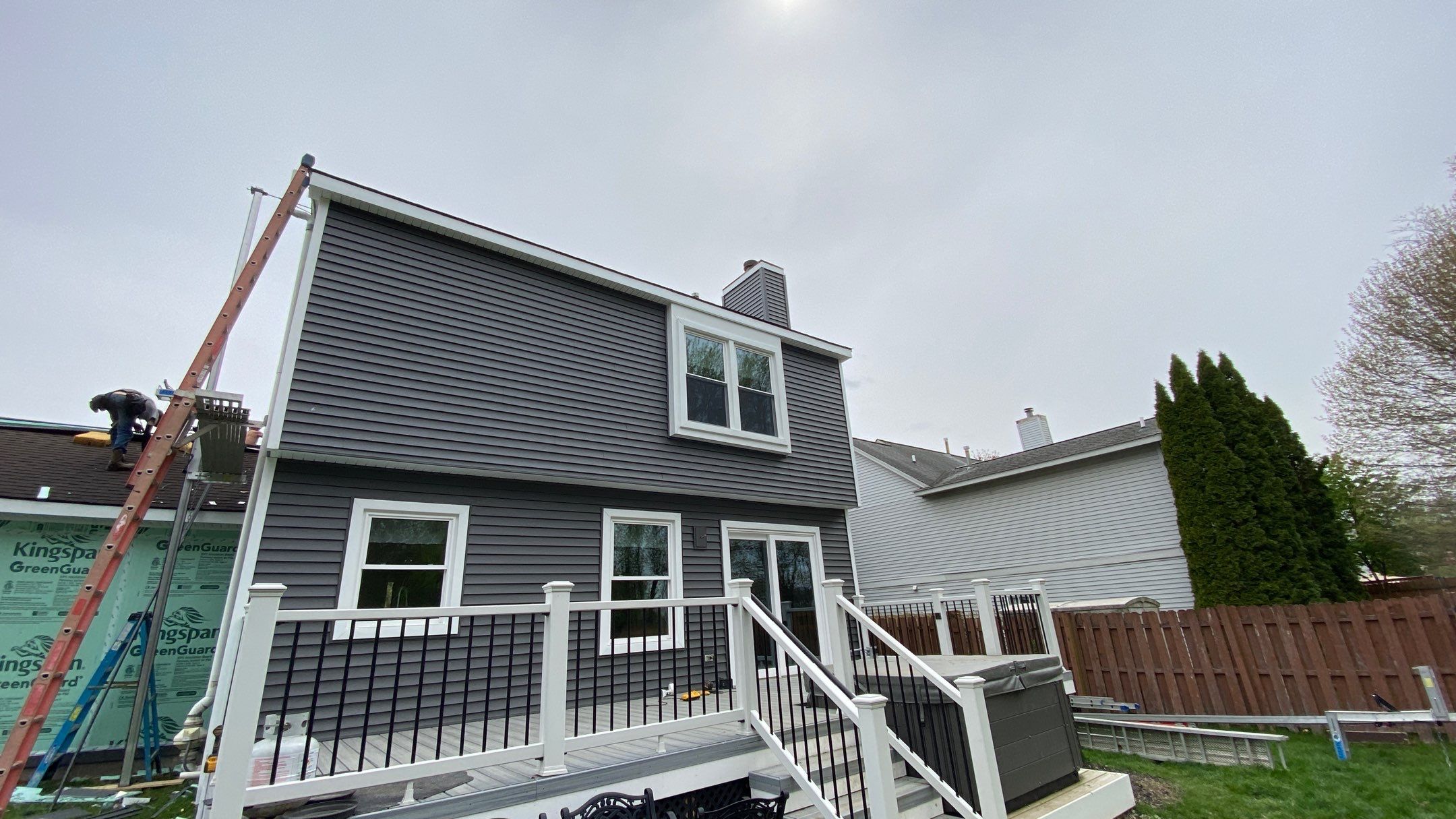 Siding Replacement using CertainTeed Restoration Classis D4 by 180 Contractors