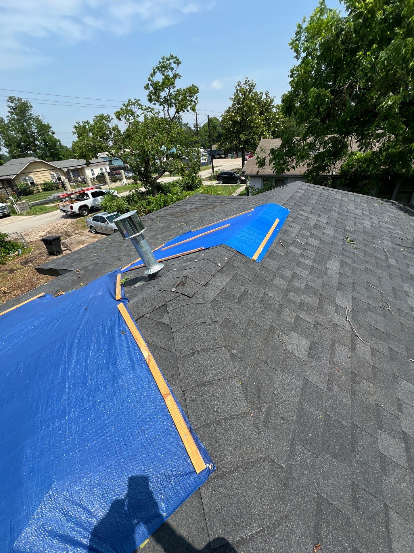 Residential Roofing Repair using Owen's Corning Duration (Lifetime) Shingles by Roof Repair Company