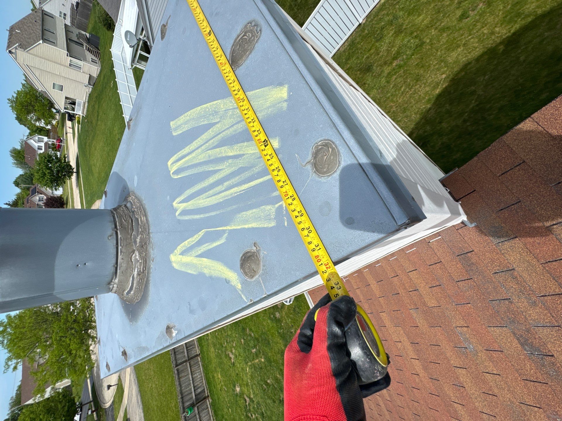 Roof replacement by haild and wind damage by Just Brilliant Restoration JBR