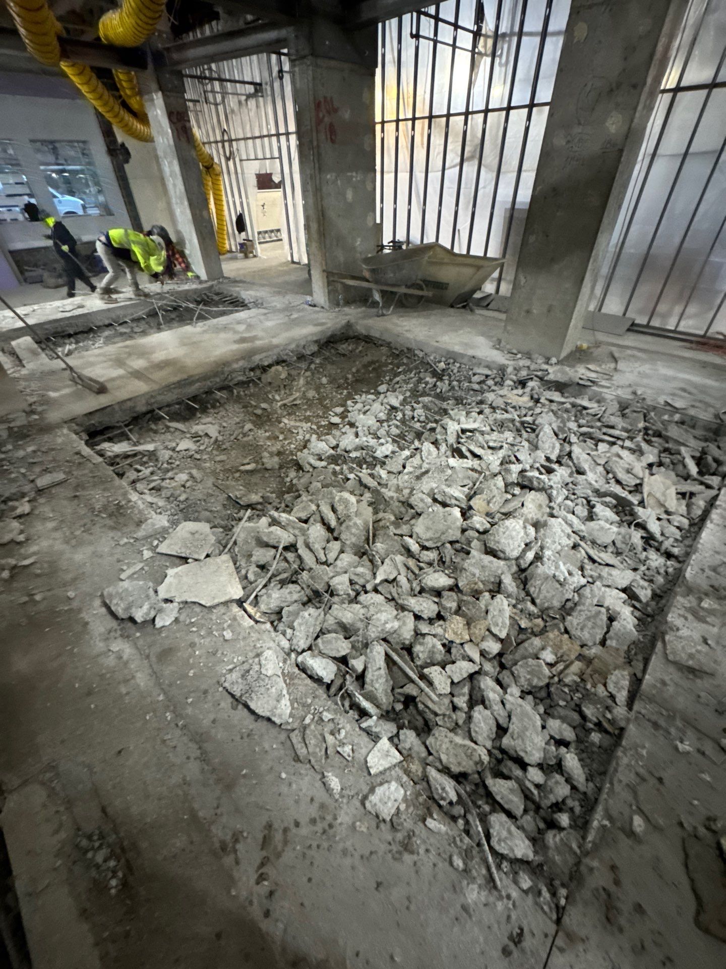 Project in New York, New York by Concrete Works Corp