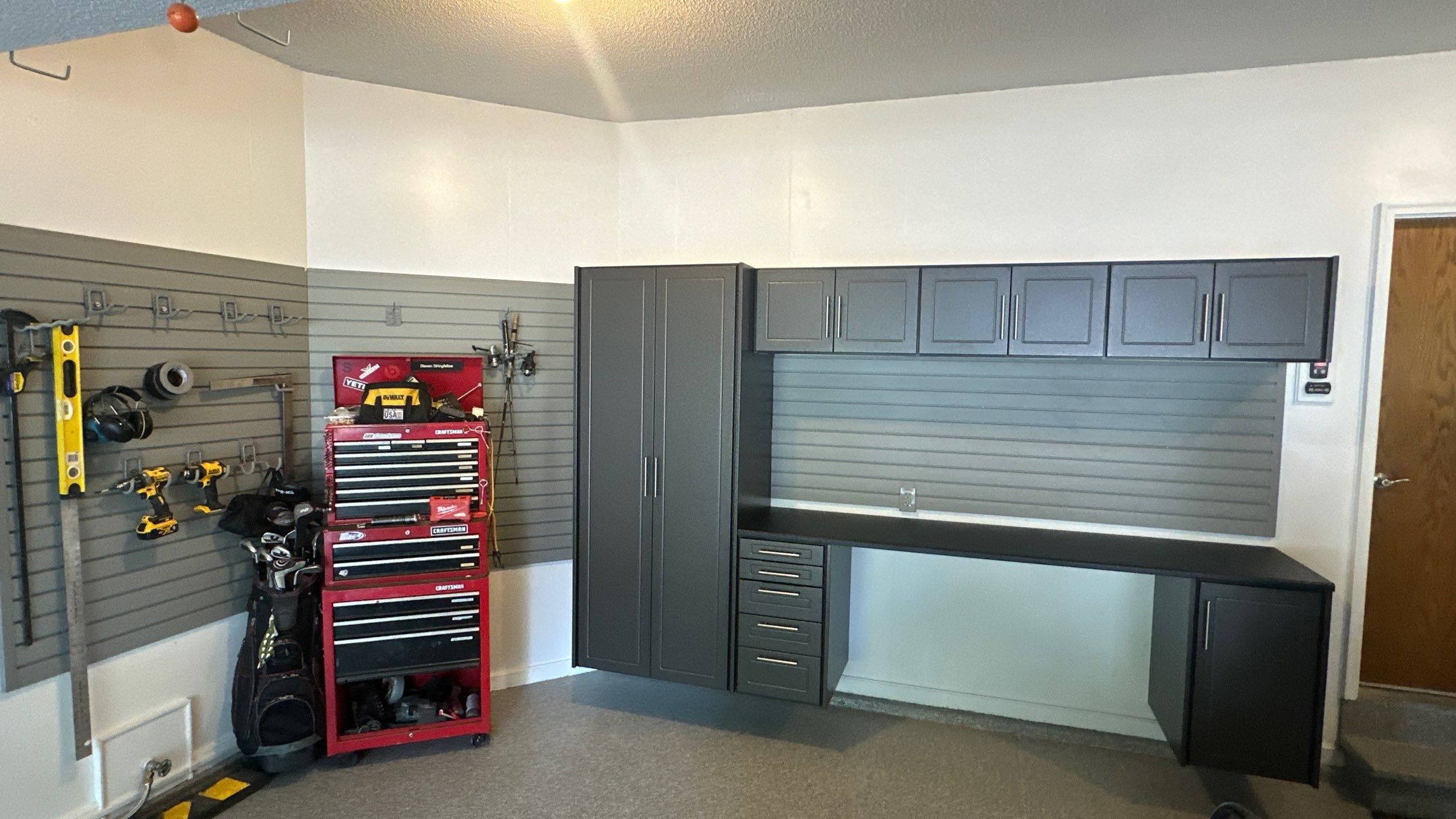 Steven S. upgraded his garage with amazing new cabinets by Banner Garage