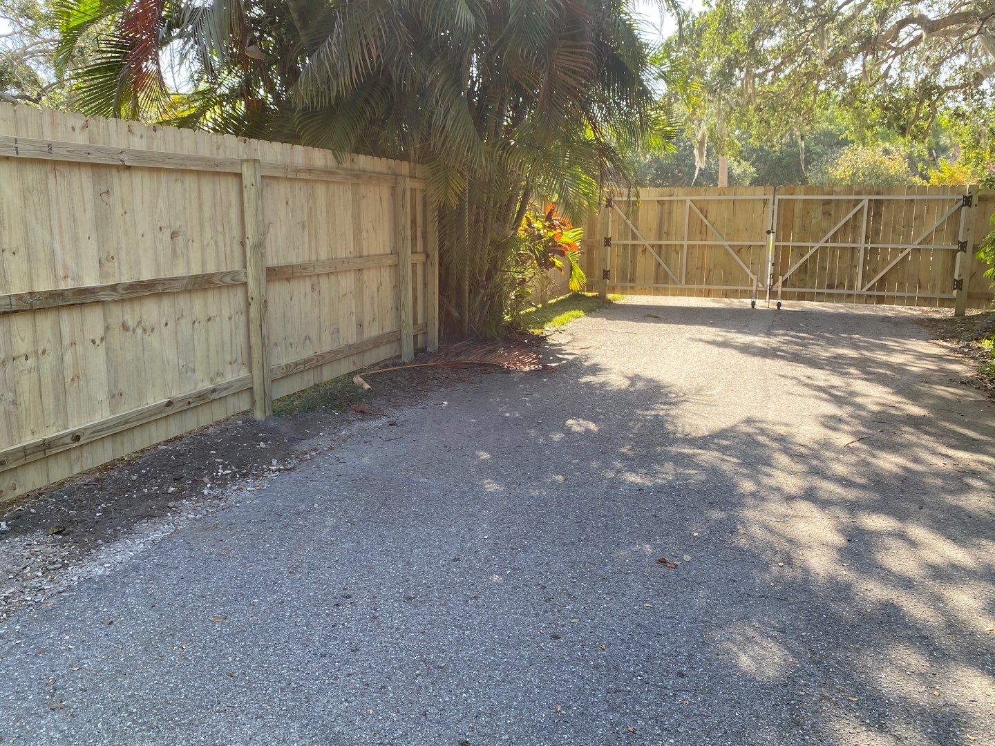 Bradenton, FL 6ft. Treated Board on Board Privacy Fence  by Asap fence and gates, LLC