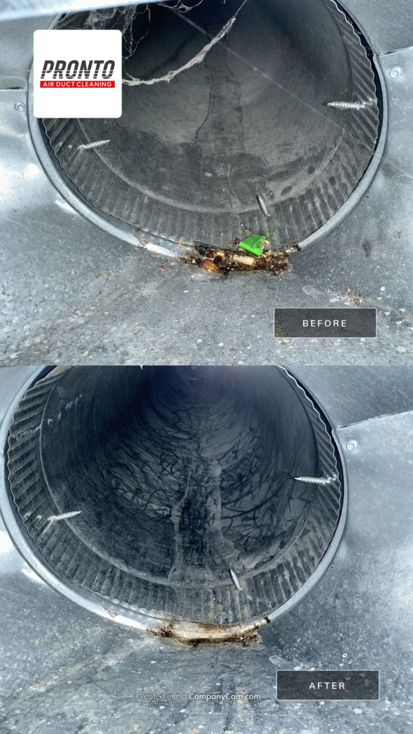 Air duct cleaning using Hypervac by Pronto Air Duct Cleaning