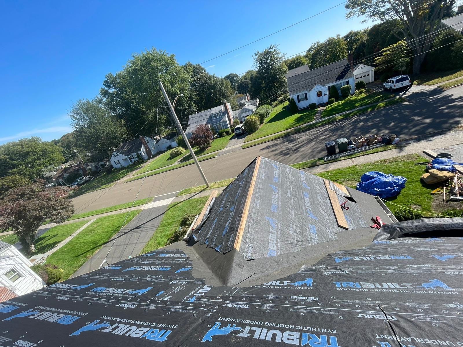 Residential Roofing Installation using Owens Corning TruDefinition Duration AR - Onyx Black & New Siding Install using Certainteed Sterling gray by A Plus Exterior