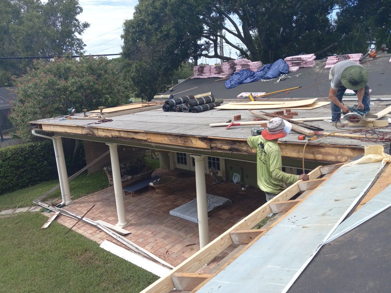 Project in St Pete 33709 by Mitchell Roofing Company LLC 