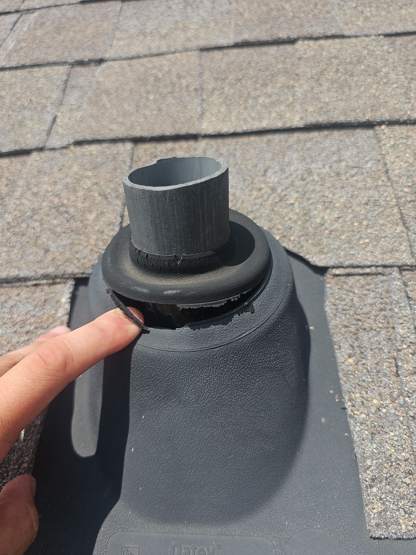 Hail Damage using Owen's Corning Duration (Lifetime) Shingles by Roof Repair Company