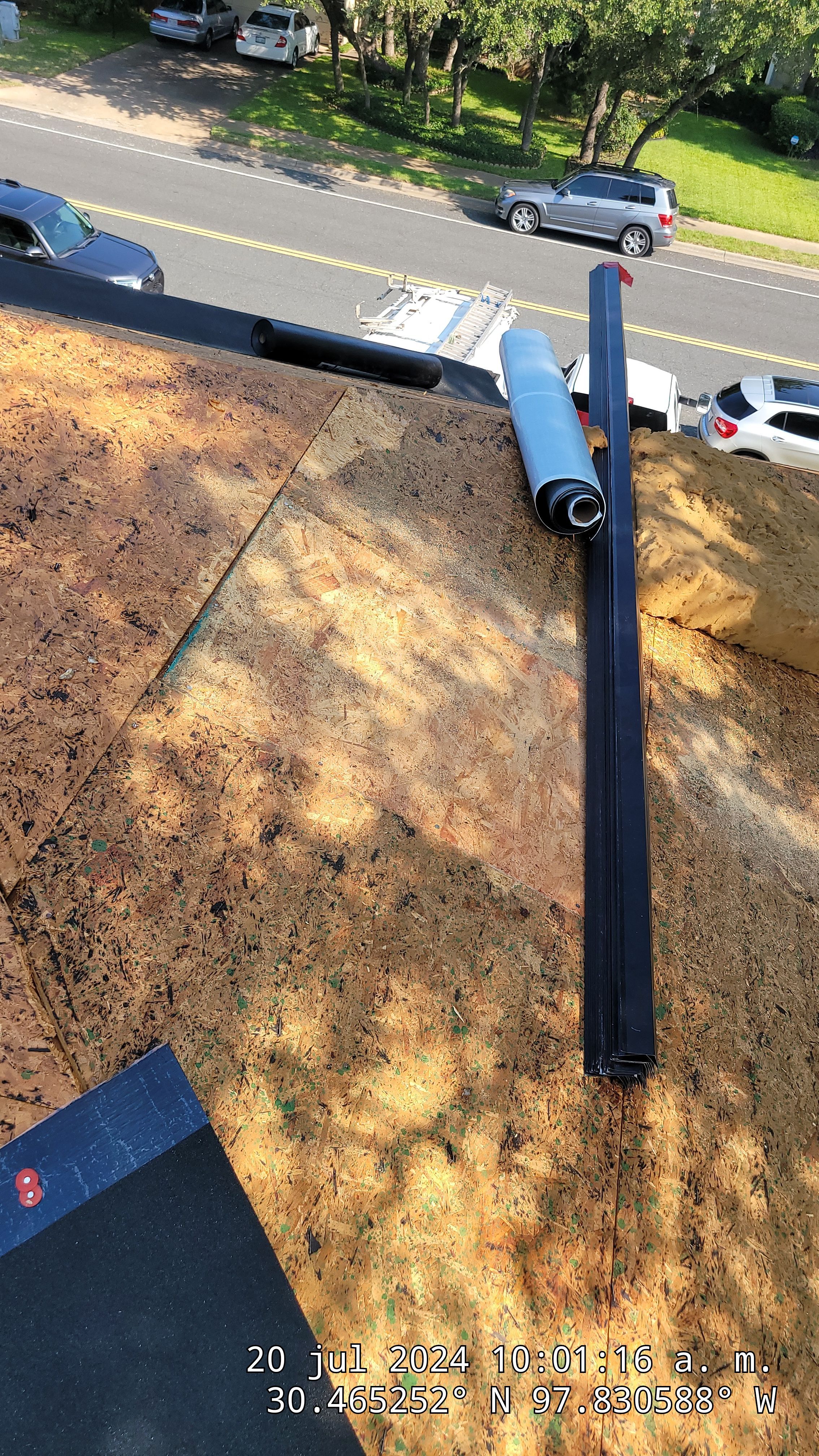 Architectural Shingle Roofing Replacement and Decking Repair in Cedar Park by Caliber Restoration LLC