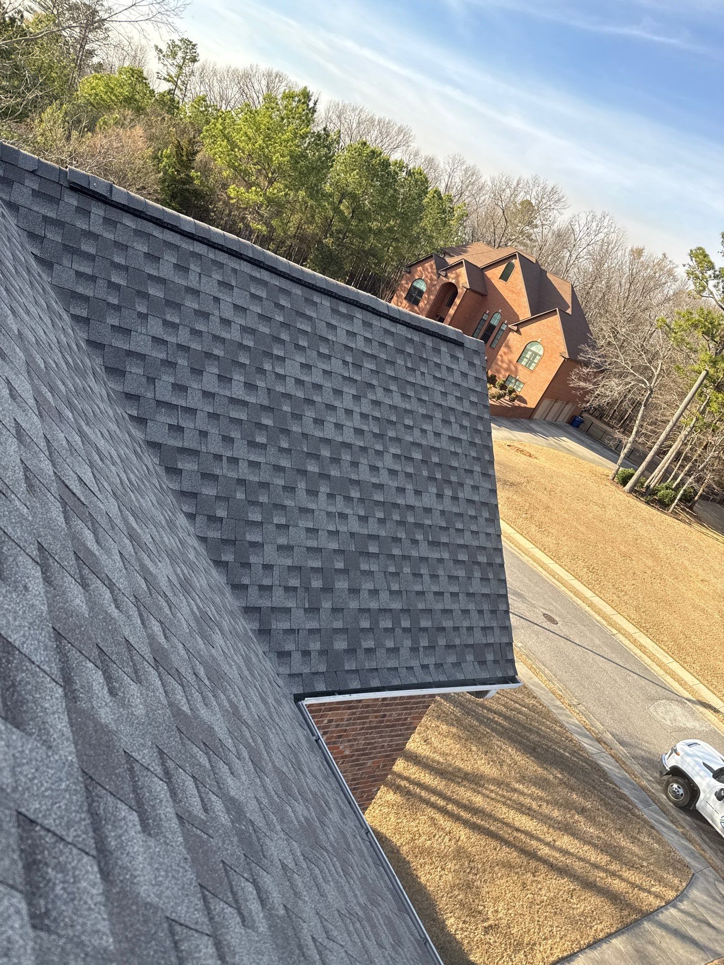 Roof Replacement in Alabaster (Weathered Wood) by The Roofing Dudes