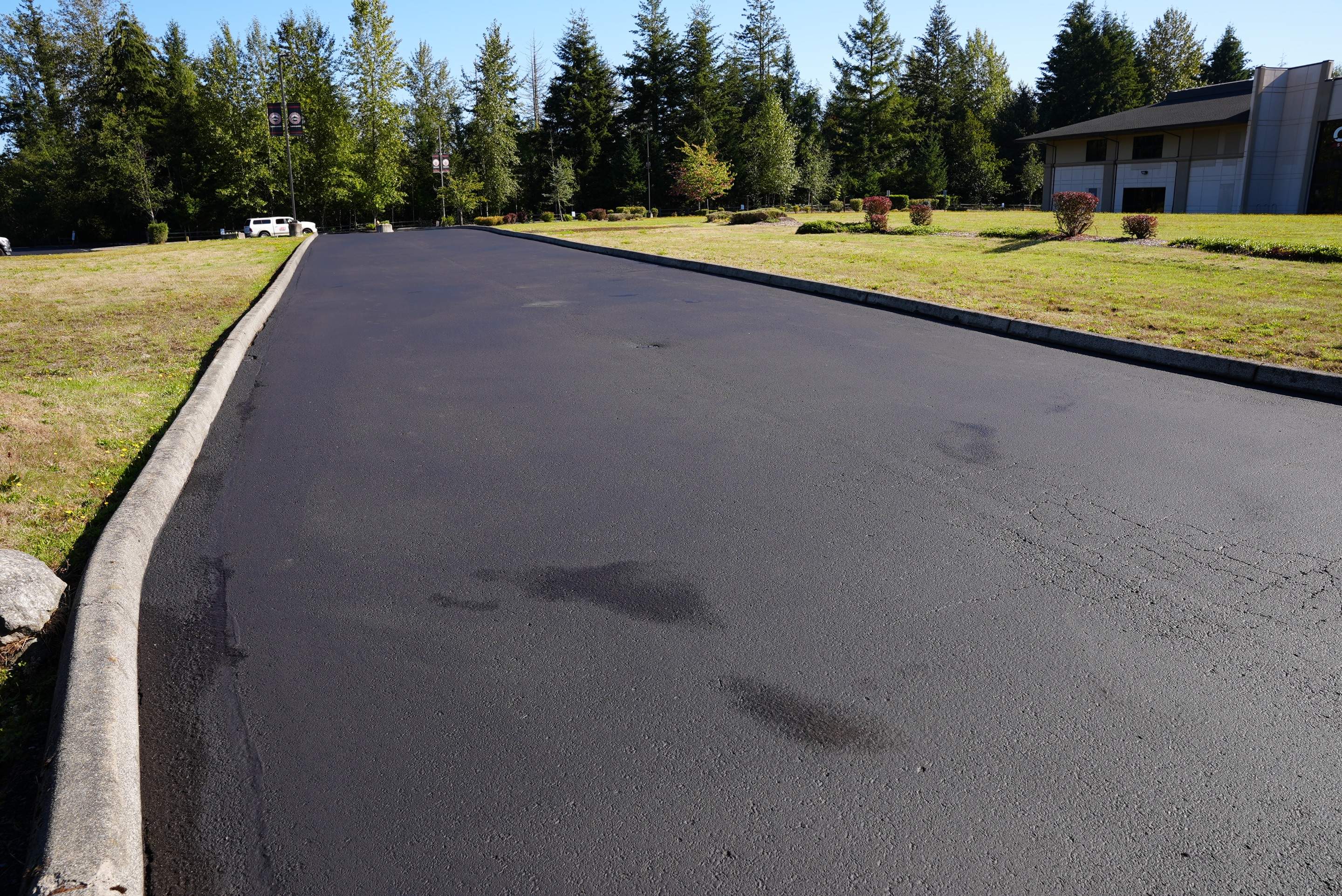 Central Washington University (CWU) Parking Lot Sealcoating & Striping  by Jireh Asphalt & Concrete Inc 