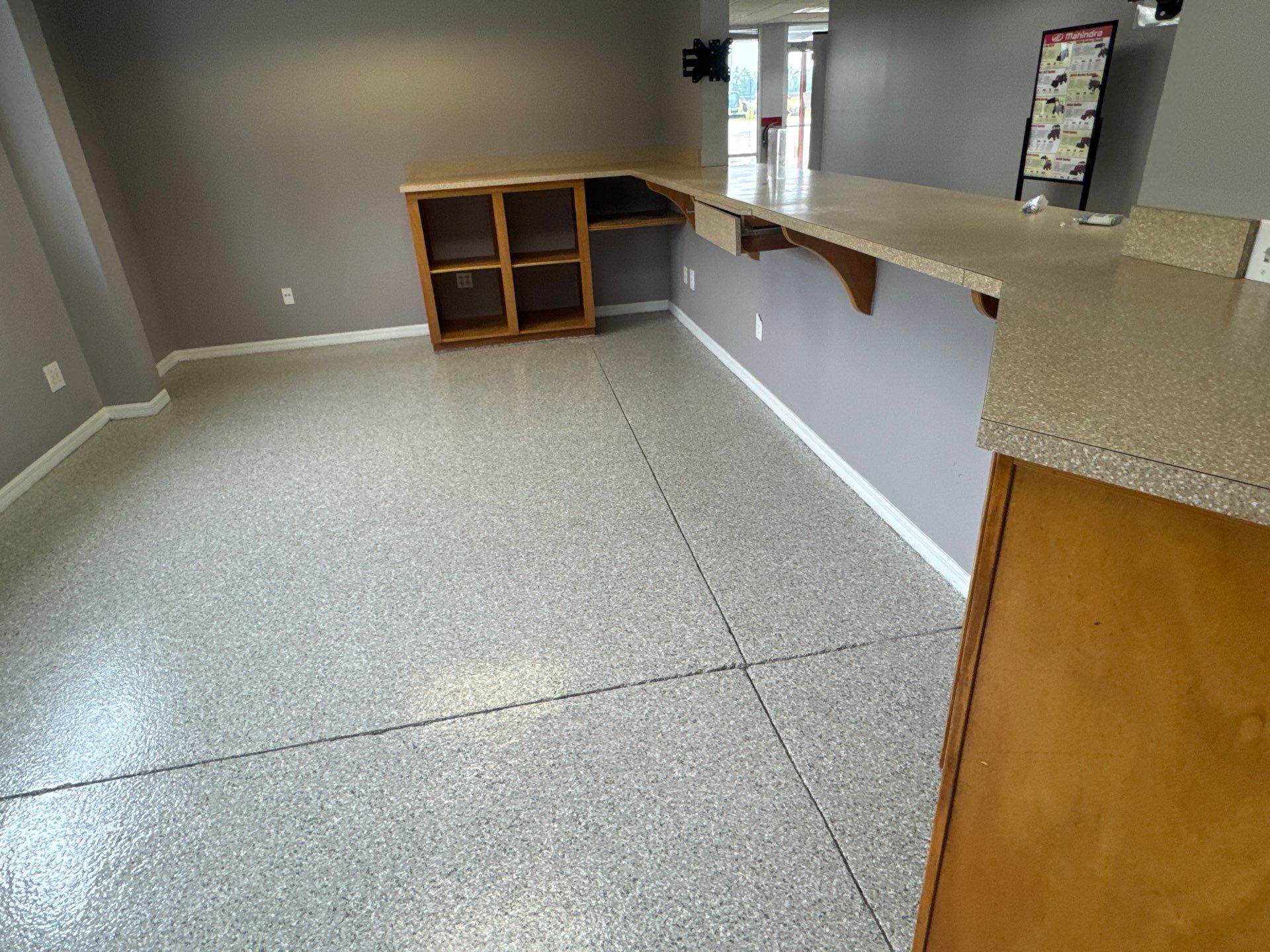 Crystal Tractor Project in Waldo, FL in Mount Everest by Cross Creek Concrete Coatings