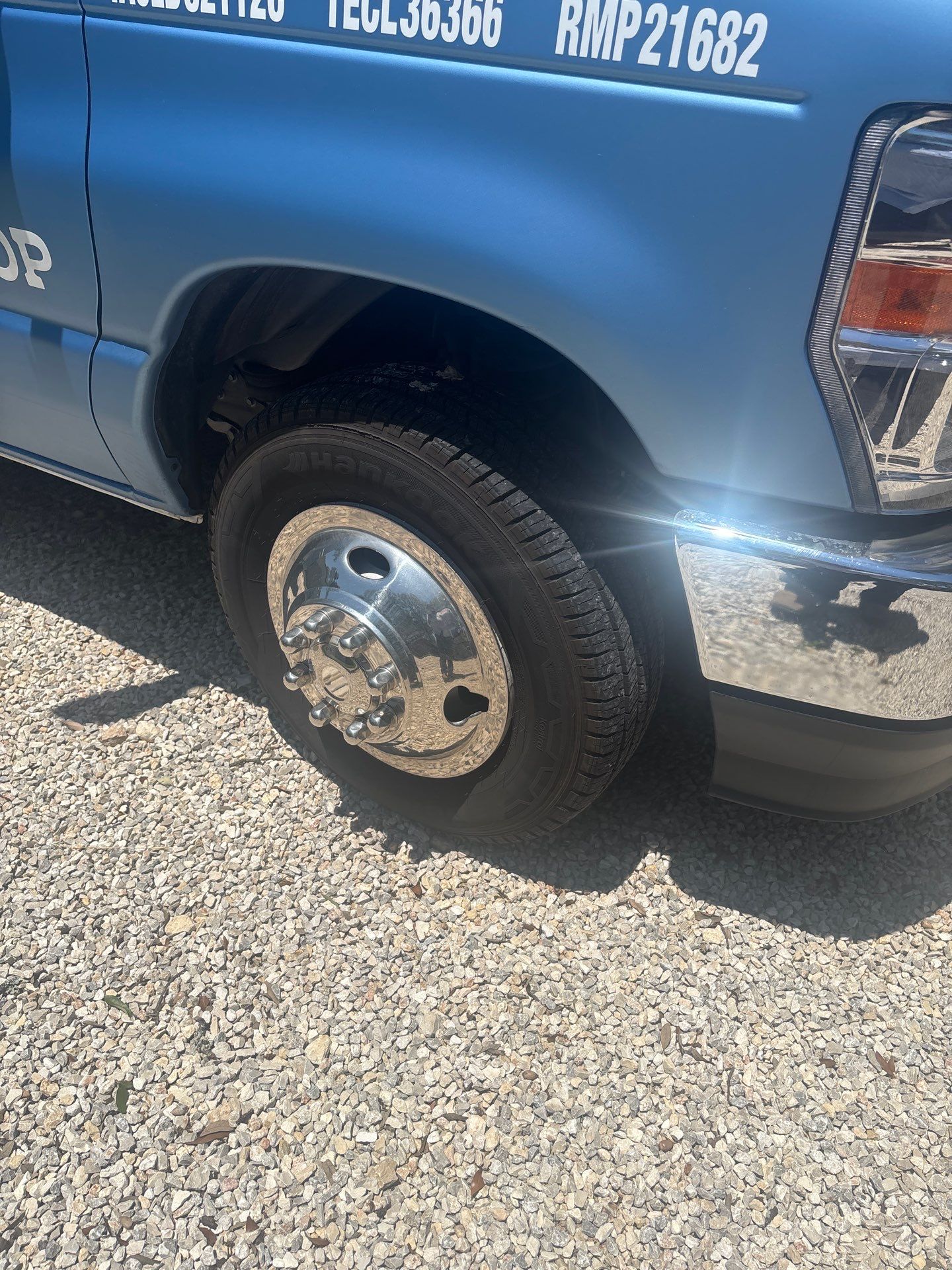 Taking Pride in our Work, Electrician Jose shows off his Clean Truck. by Proud Pops
