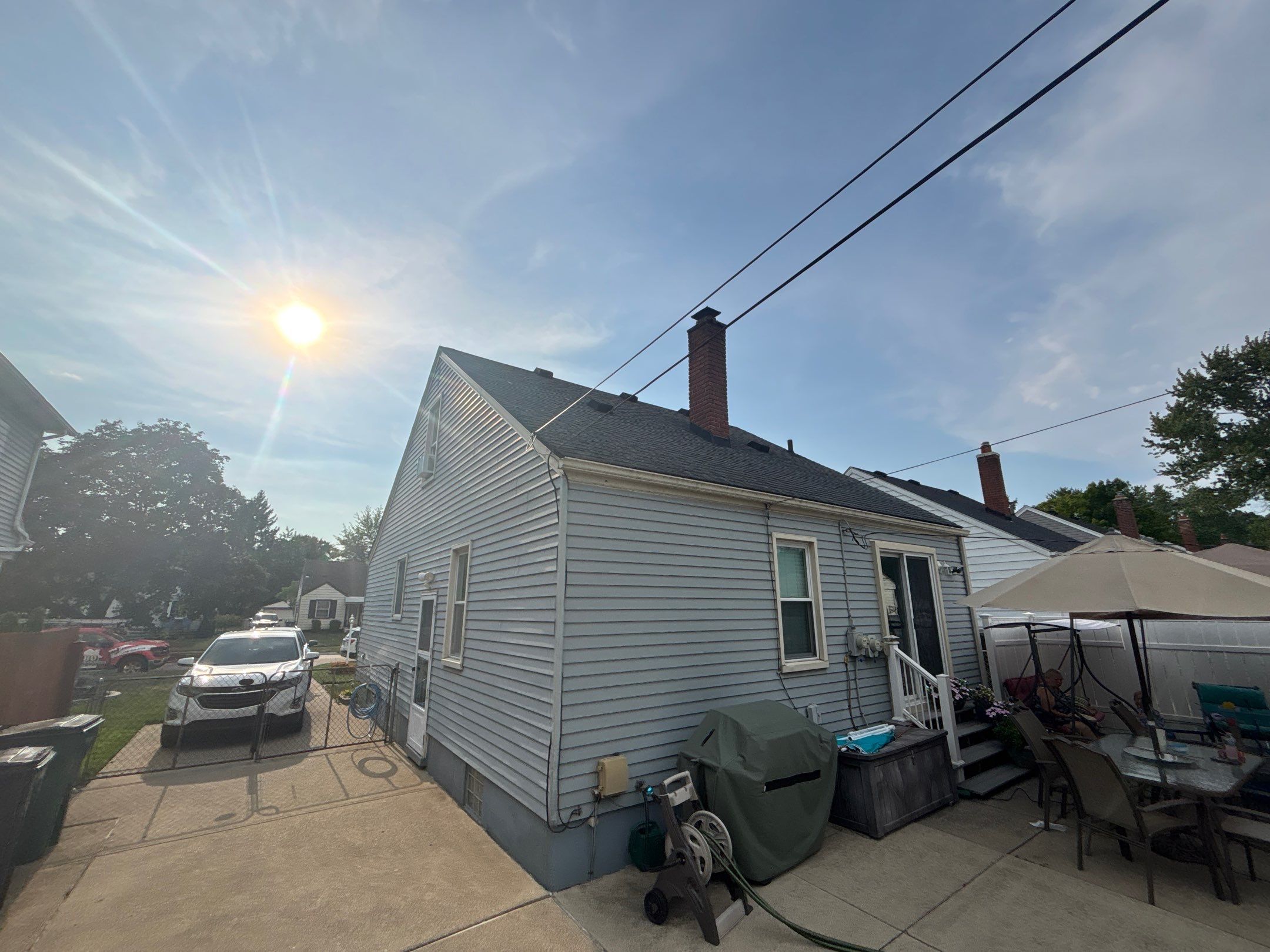 Roof Replacement using Owens Corning Slatestone Gray by 180 Contractors