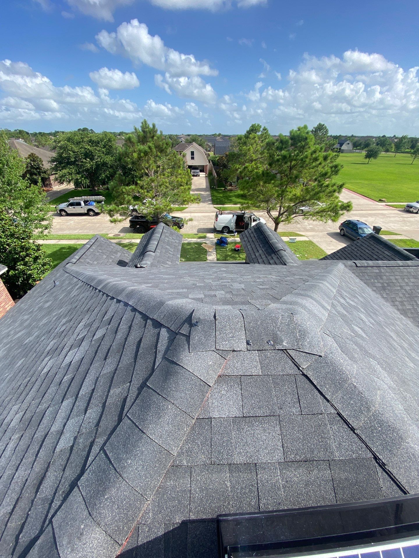 Residential Roof Replacement using Owens Corning - Onyx Black by Elite Roofing LLC