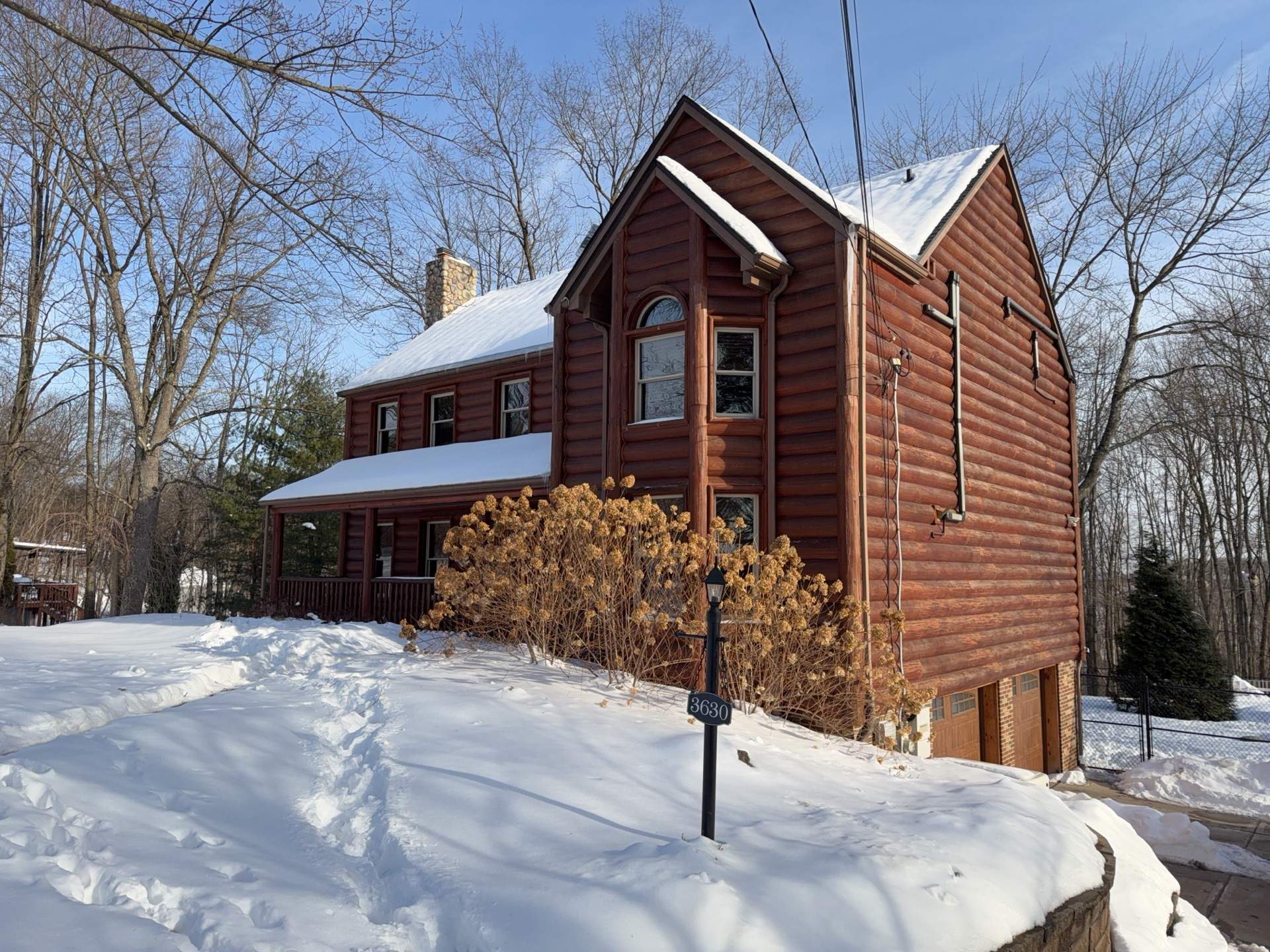 Wood Log Cabin to Everlast by Ideal Siding Pittsburgh