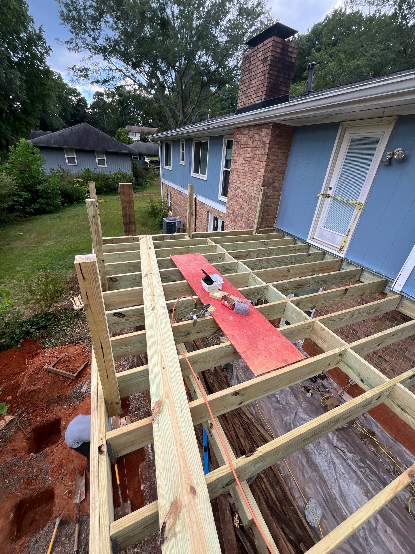 Deck Installation using Deckorators Summit Series Decking in Tucker, GA by Nelson Exteriors