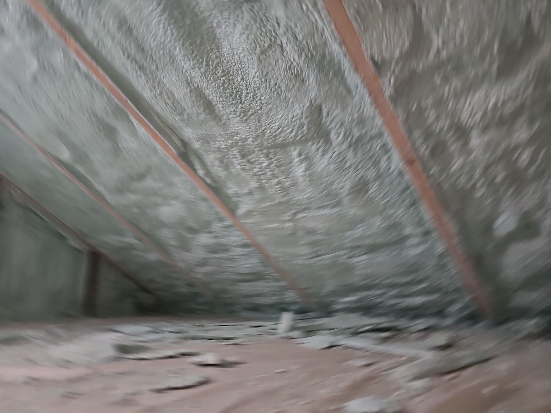 Attic Insulation using Closed Cell Spray Foam by NYS Foam & Energy