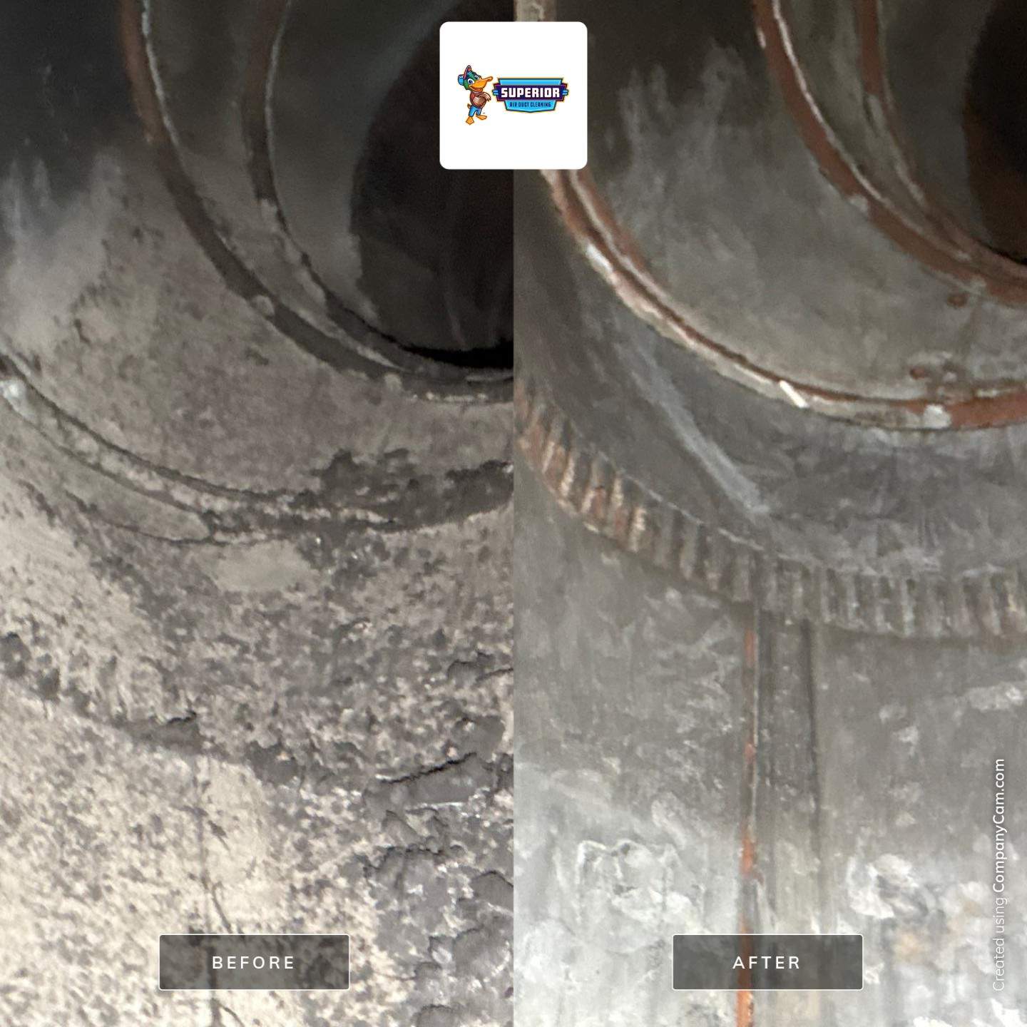Air Duct Cleaning With a Vacuum Truck in Austintown, OH by Superior Air Duct Cleaning