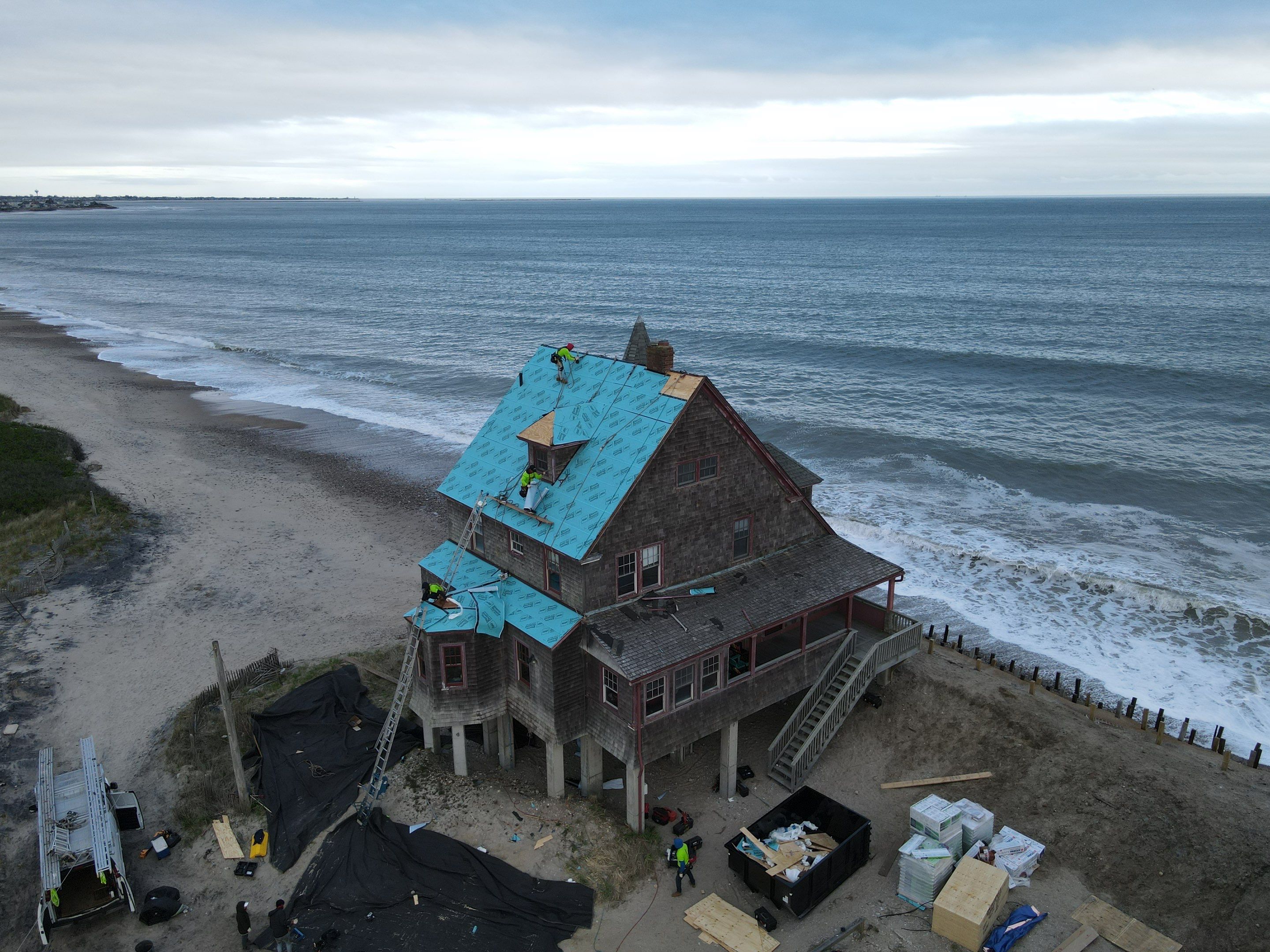 Moonstone Beach Waterfront by Rinaldi Brothers