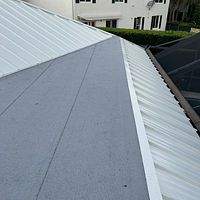 24ga 1.5" Snap-Lock Solar White  by Total Roofing System The Metal Roof Experts