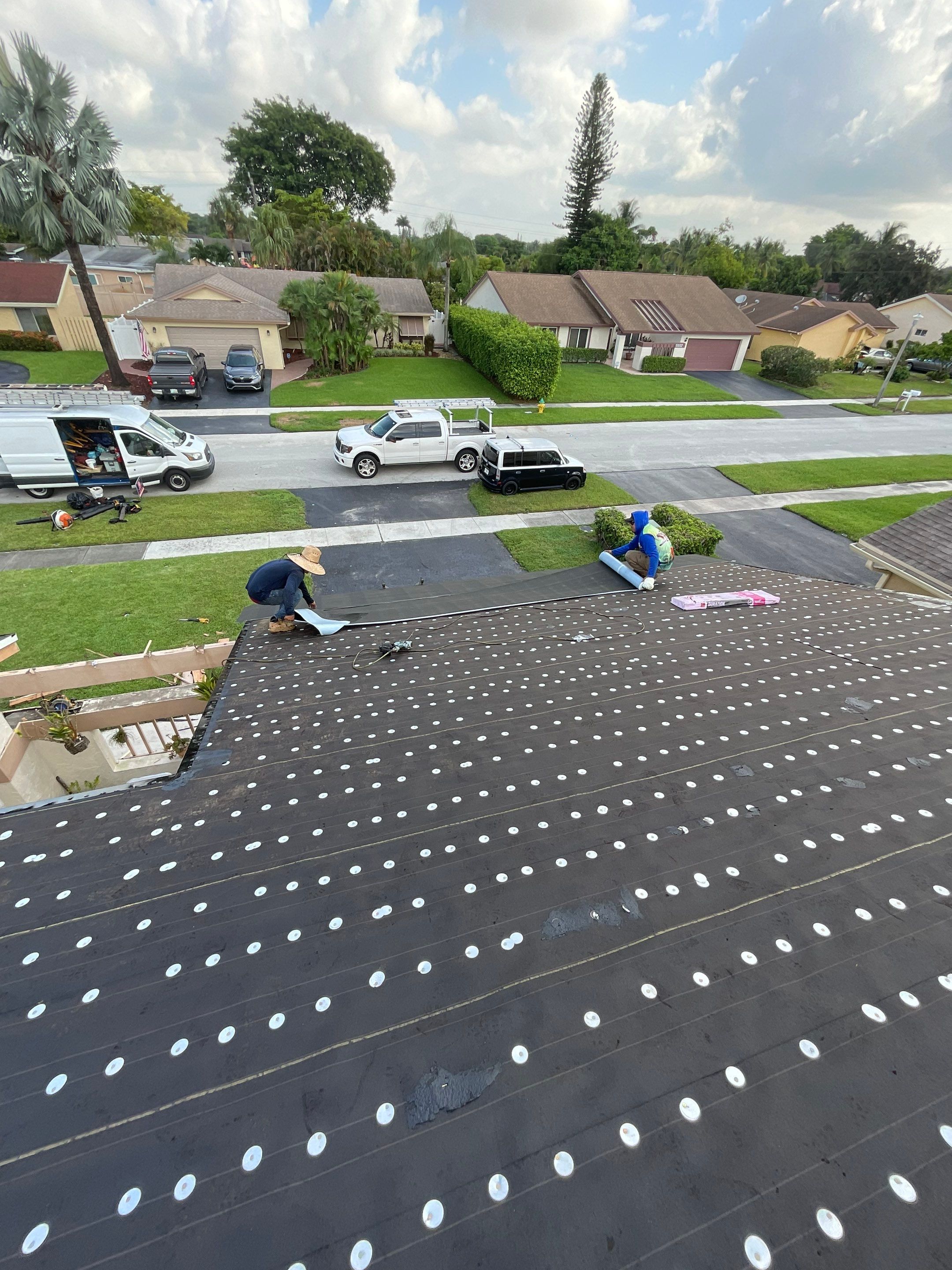 Residential Roofing Installation using Owens Corning Duration Shingle by First Due Roofing