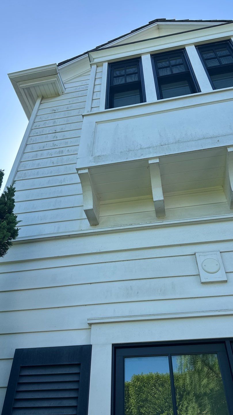 House wash in Newport Beach, Ca by Property Cleaning Experts, LLC