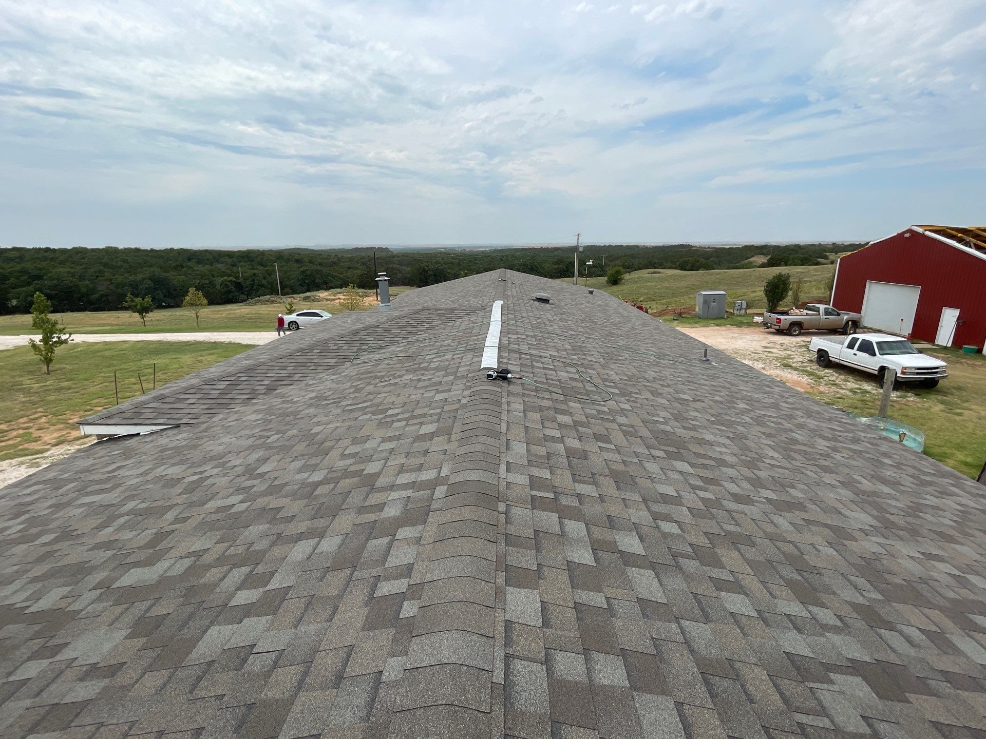 Roof Project in Geary by Z Construction & Roofing, LLC