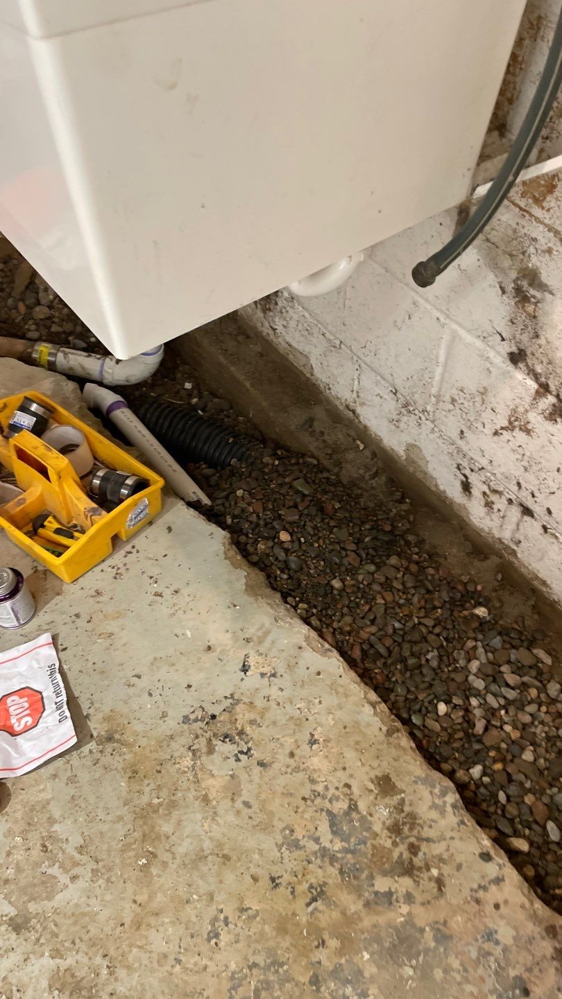 Drain Tile in Columbia Heights by Waterproofing Northeast