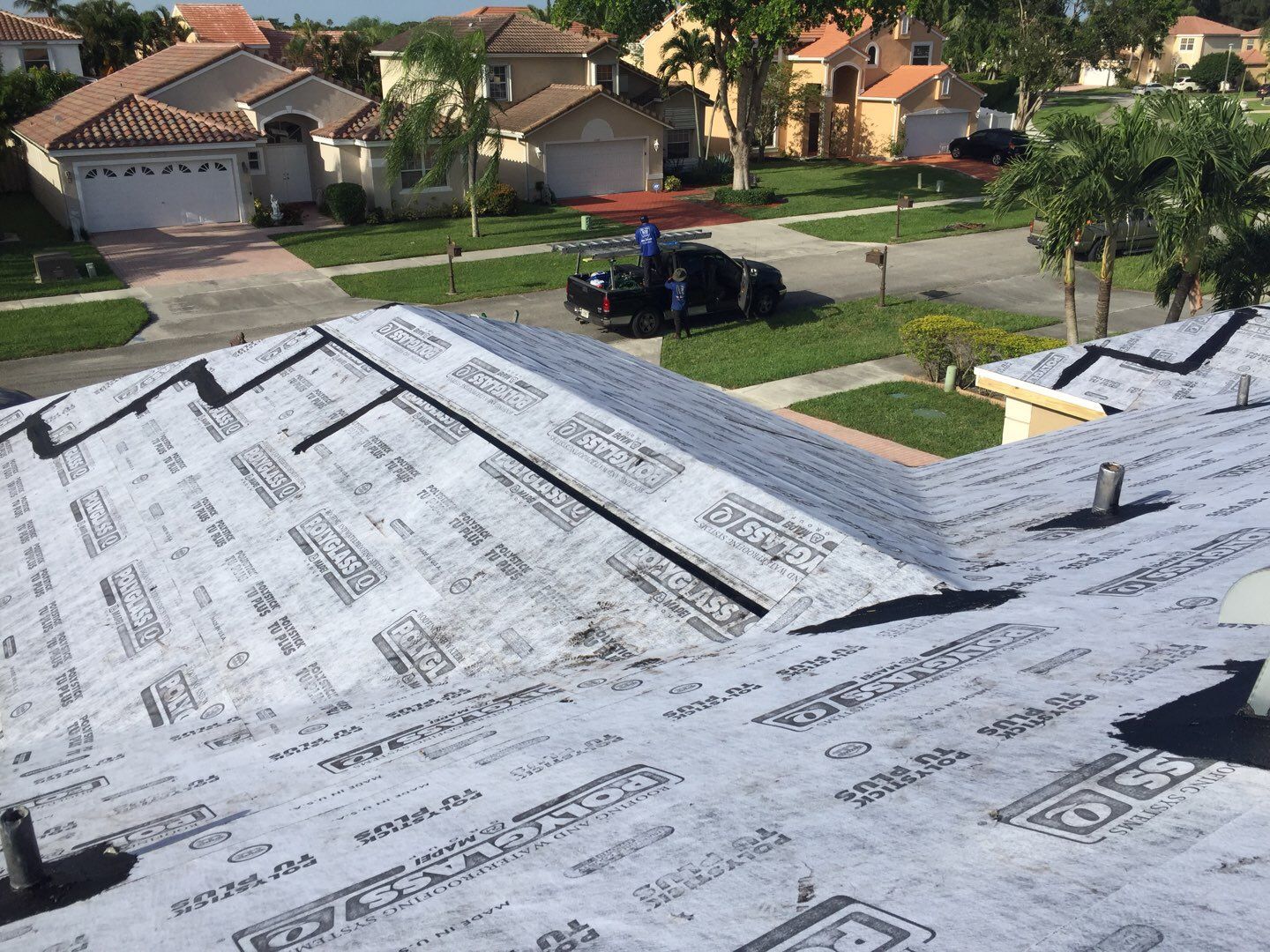 Residential Roofing Installation using Eagle Roofing Tile by BLUES BROTHERS ROOFING
