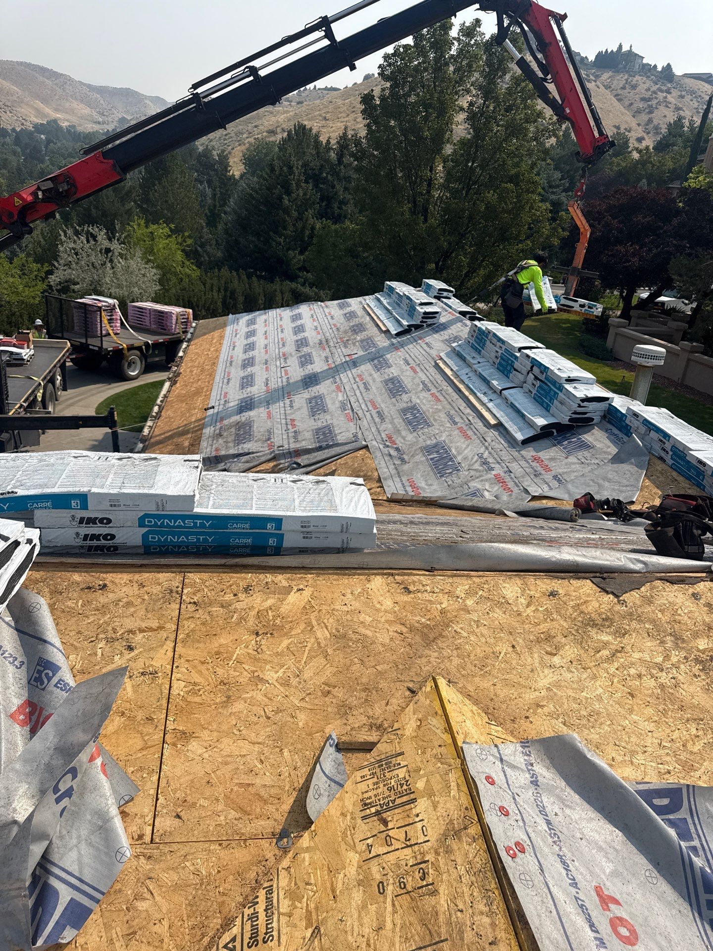 Cedar Shake to IKO Dynasty Shingle Roof Replacement in Boise by Olive Roofing