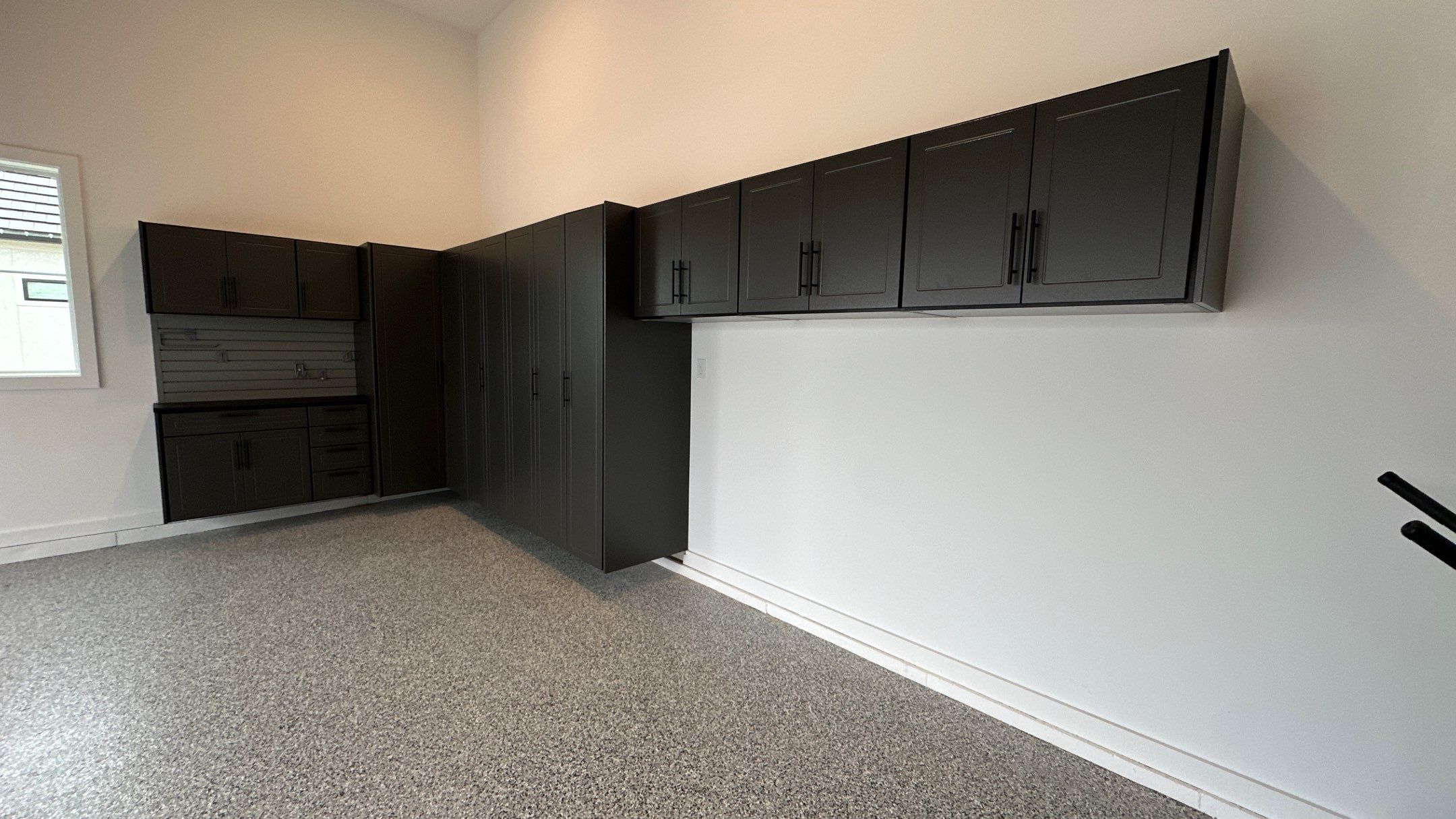 Linda F. upgraded her garage with our cabinets by Banner Garage