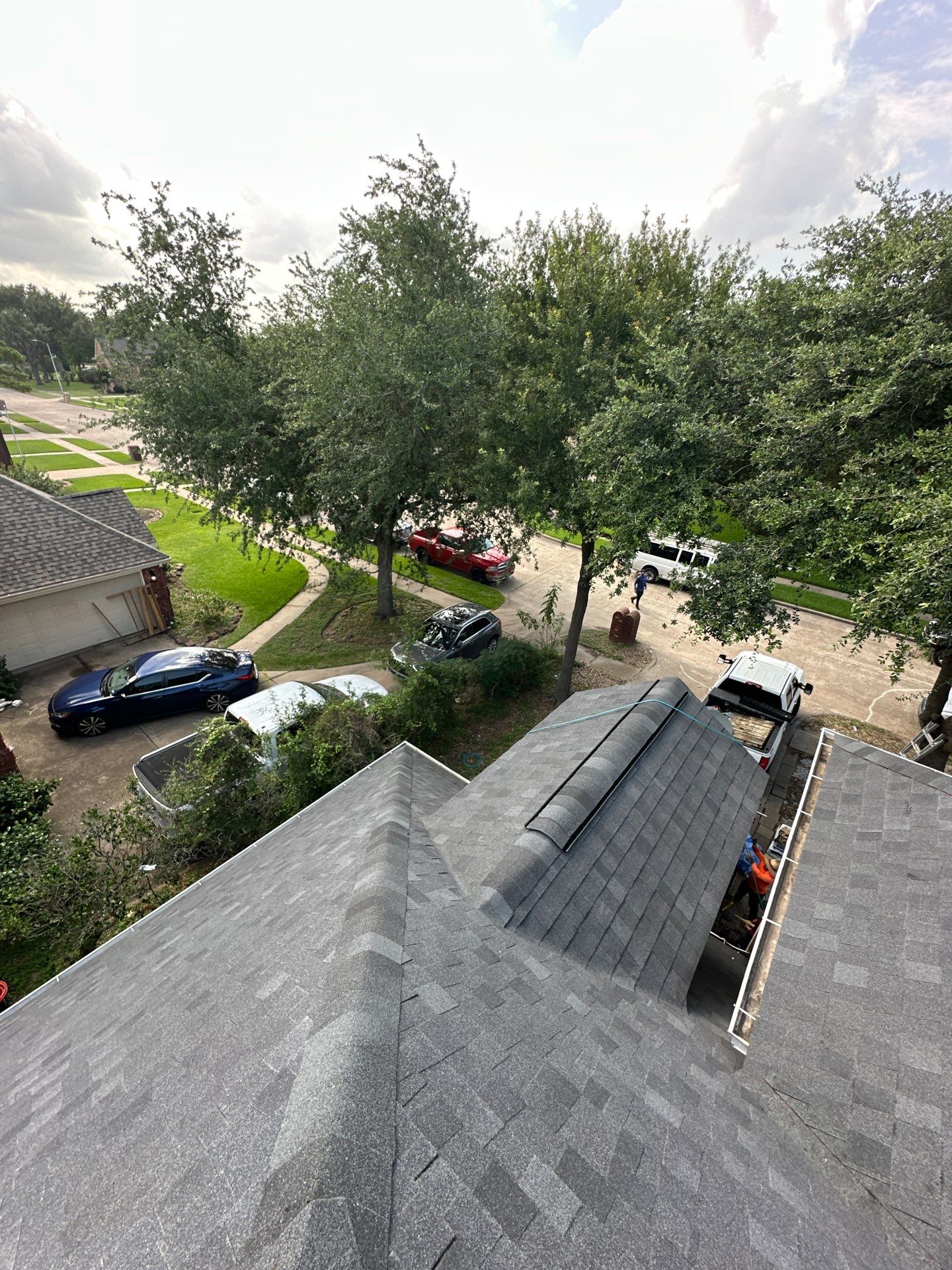 Project in Deer Park by Motion Roofing