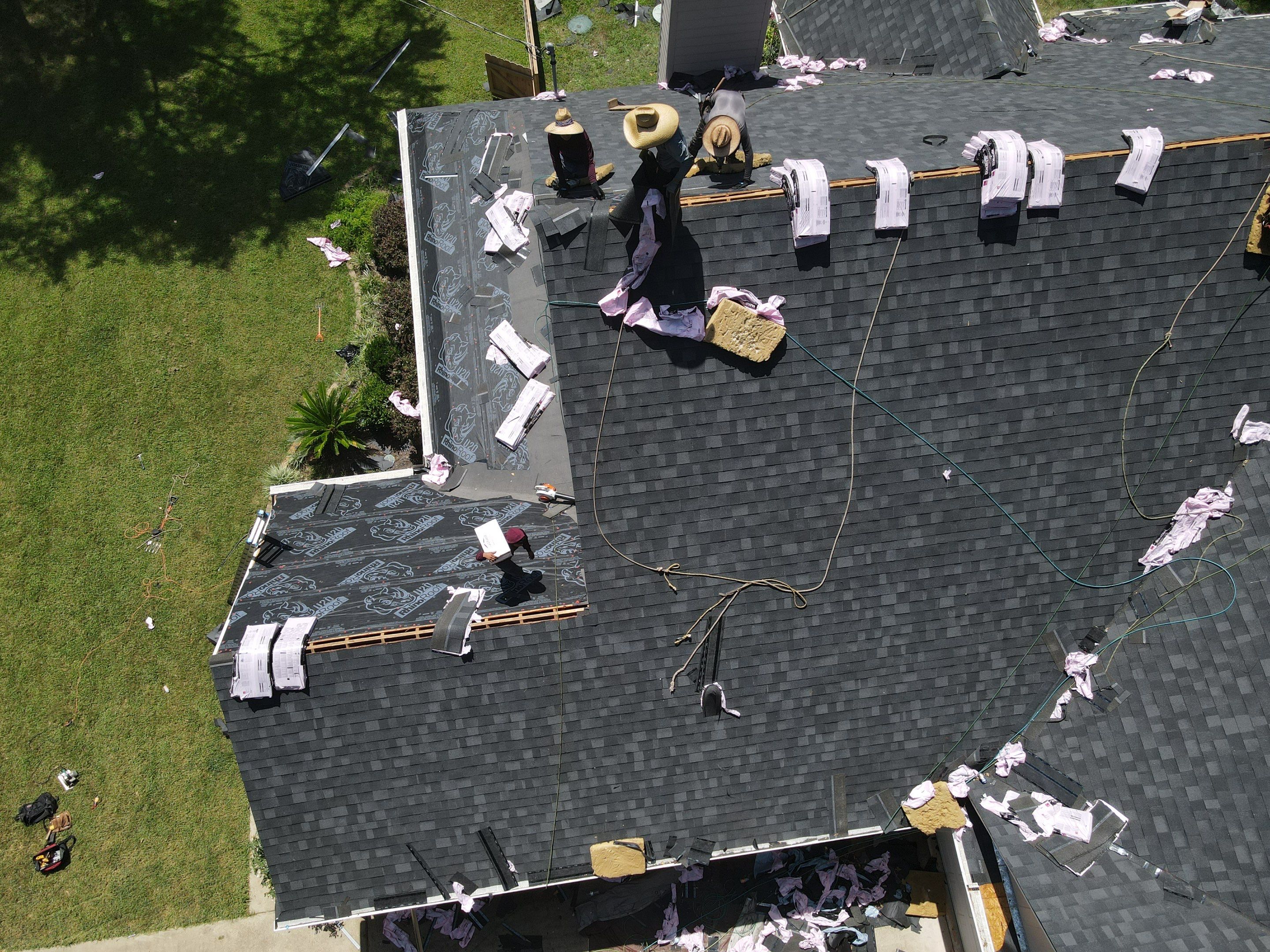Residential Roofing Installation using Owen's Corning by Roof Concepts Construction