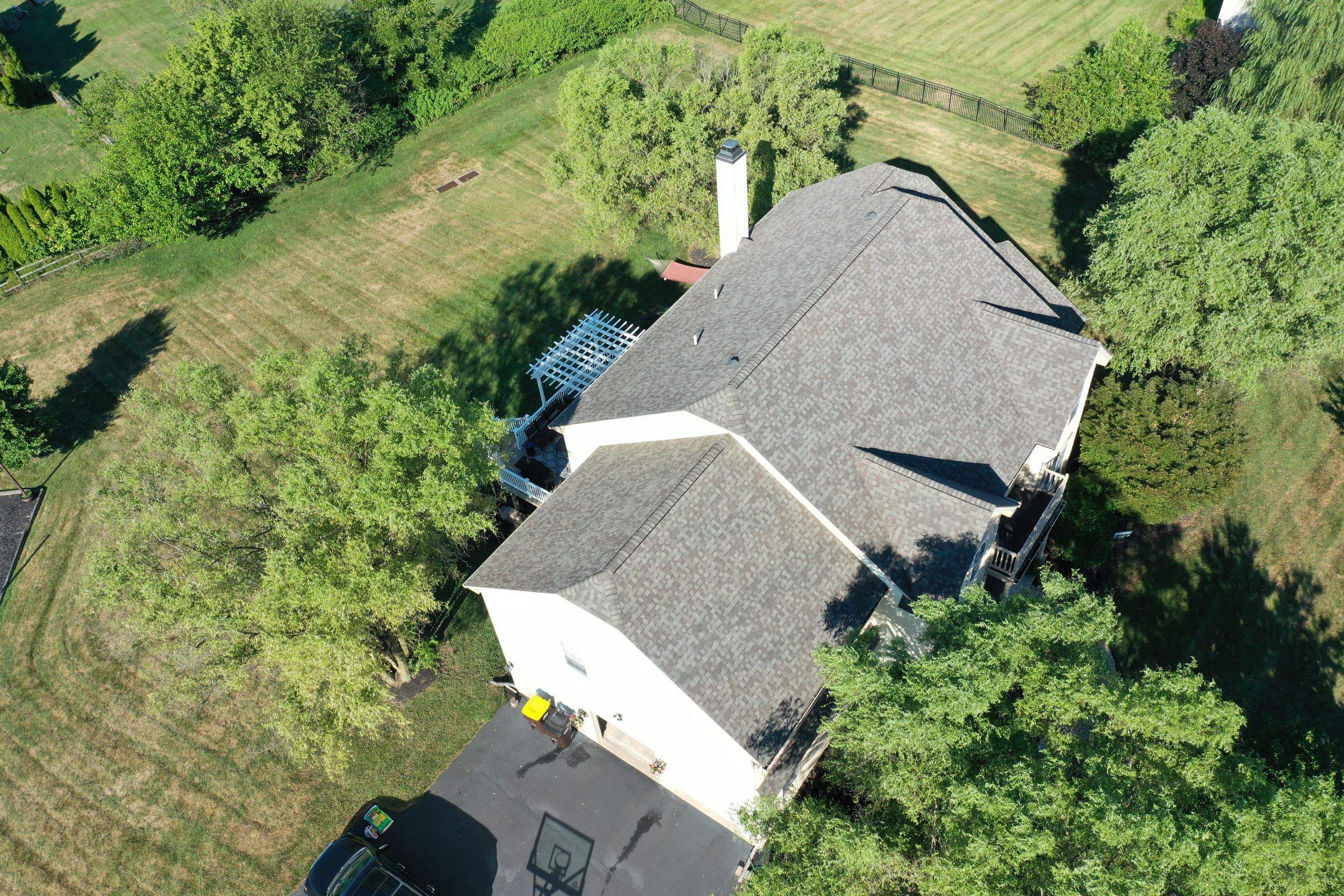 Roofing Installation using CertainTeed Landmark - Weathered Wood by Storm Guard of Ches-Mont PA