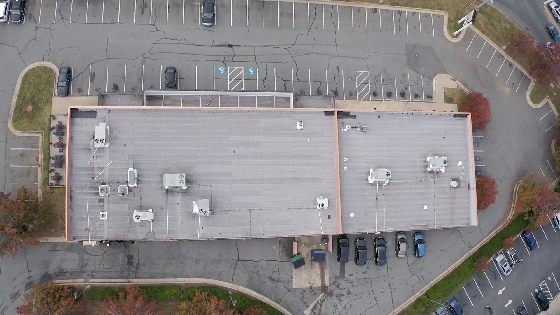 Commercial Coating using Poly Urerthane and Silicone Coating by Just In Time Roofing and Restoration