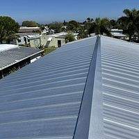 24ga 1" Nail-Strip Mill Finish by Total Roofing System The Metal Roof Experts