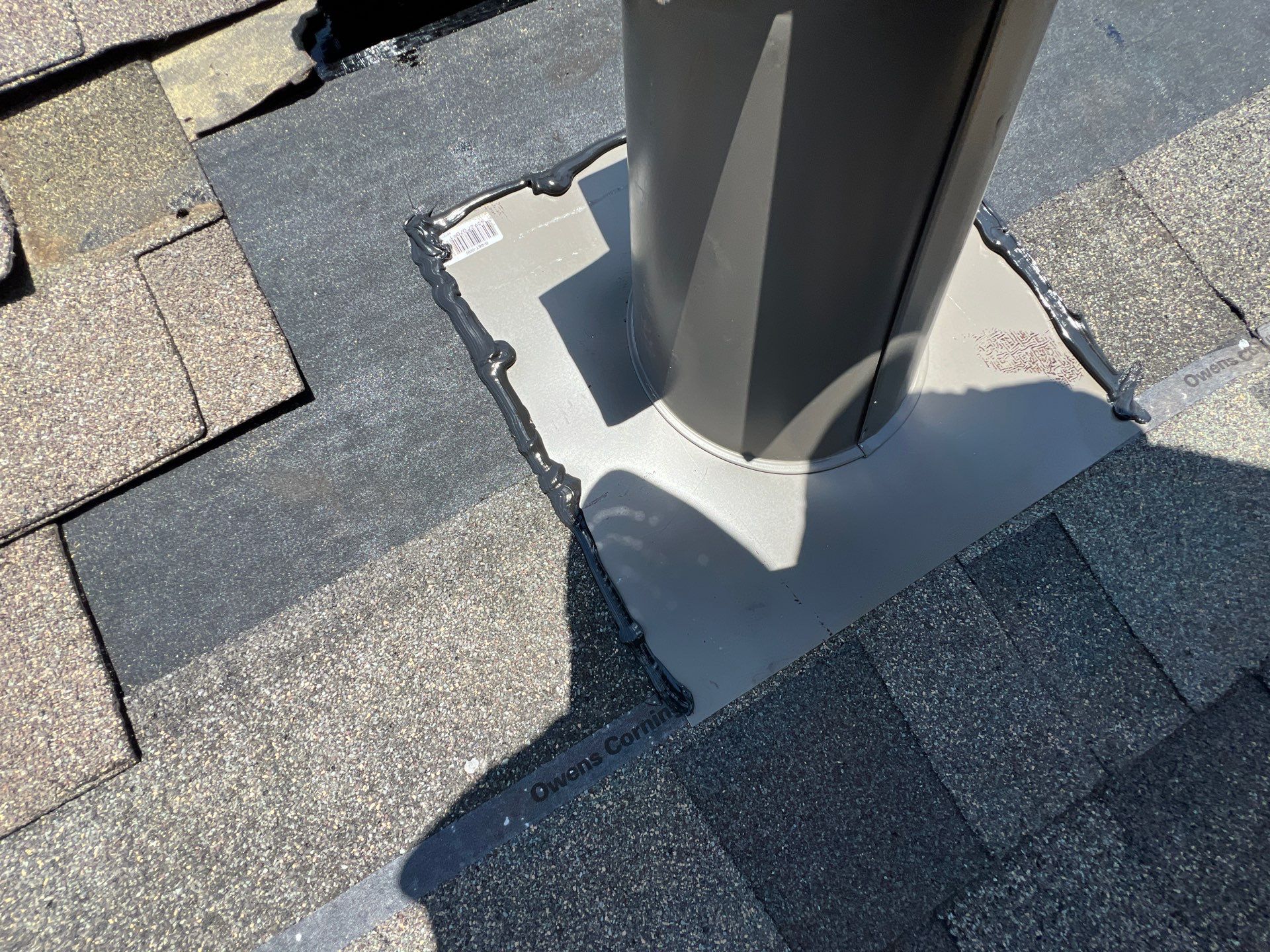 Hail Damage using Owen's Corning Duration (Lifetime) Shingles by Roof Repair Company