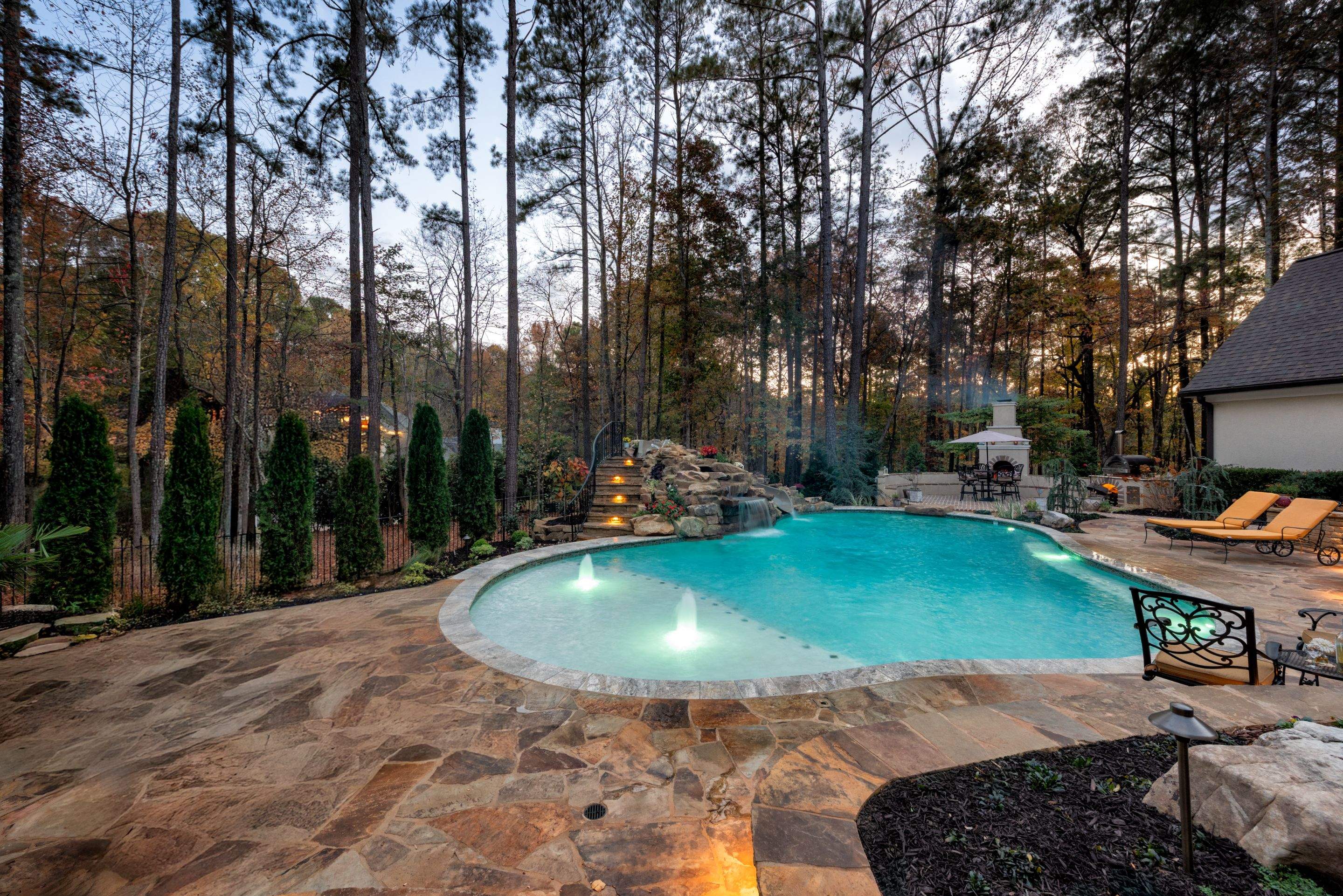 Project in Powder Springs by Aquarama Pools and Spas
