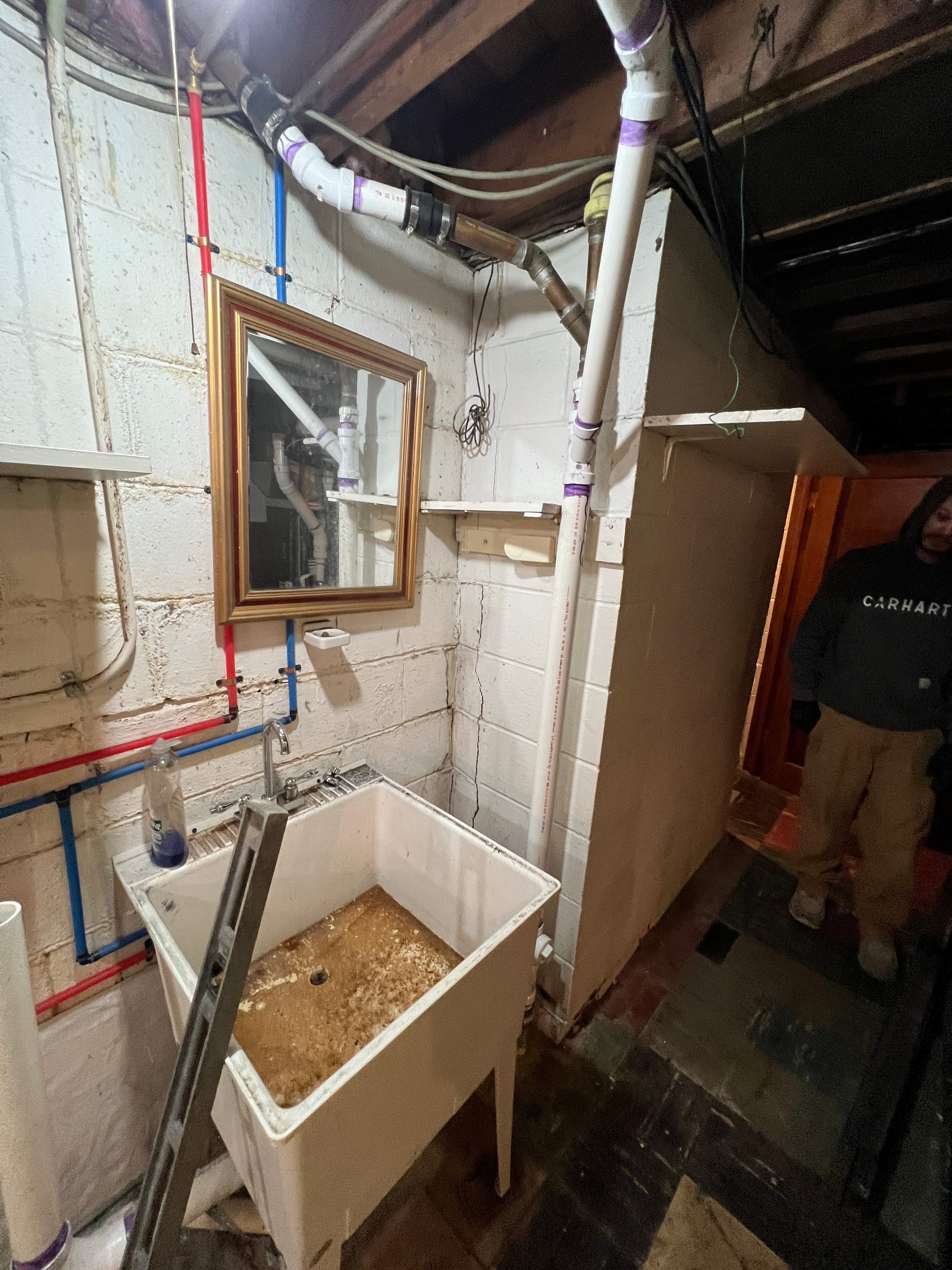 Wall Reinforcement and Shallow Tile System by Toledo Basement Repair